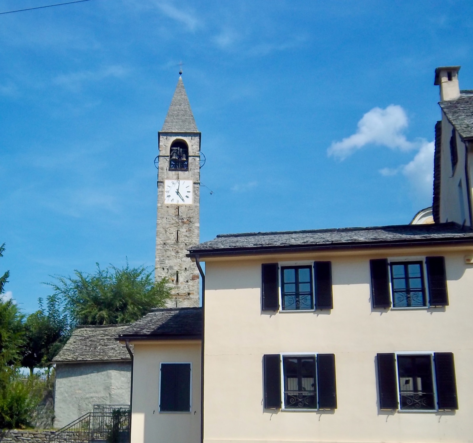 Clock in Stresa, Italy