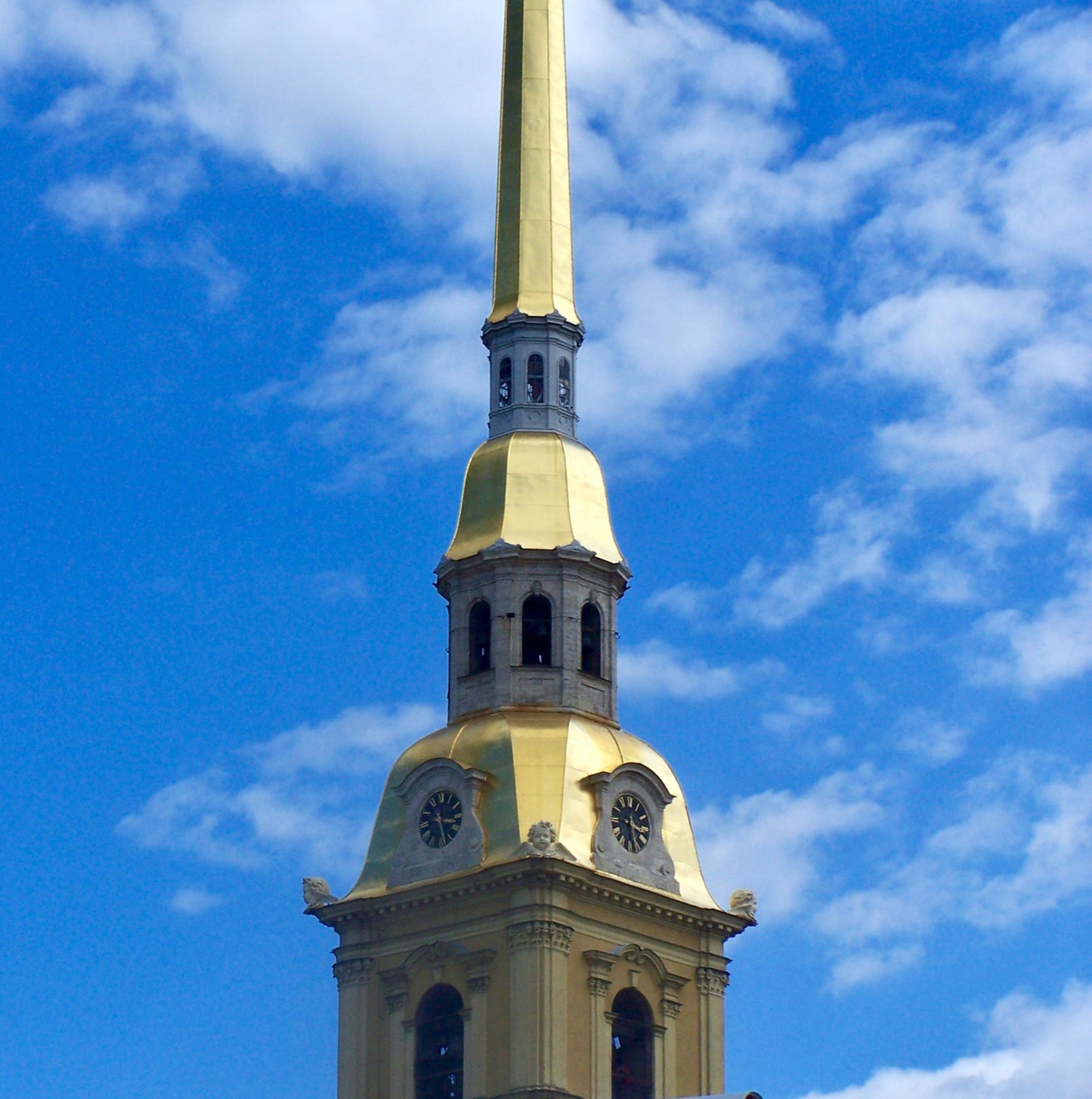 Clock in Saint Petersburg, Russia