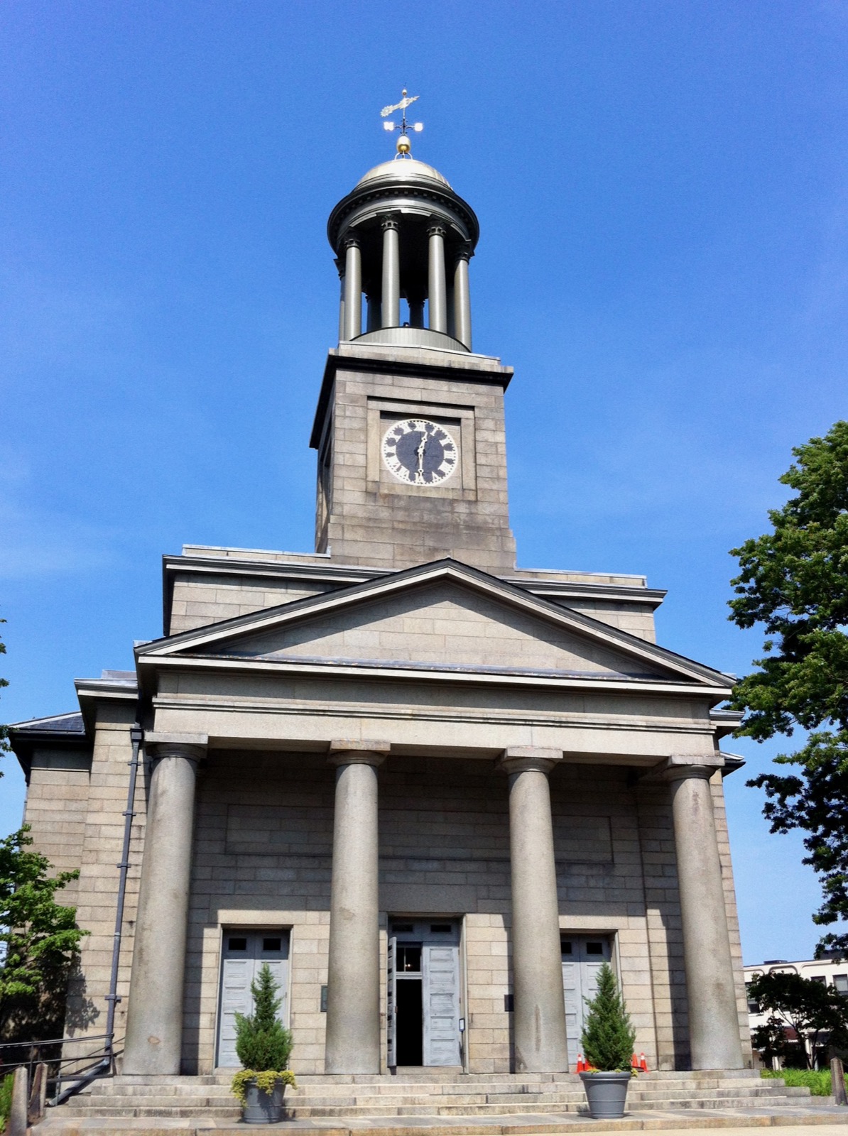 Clock in Boston, Massachusetts, USA
