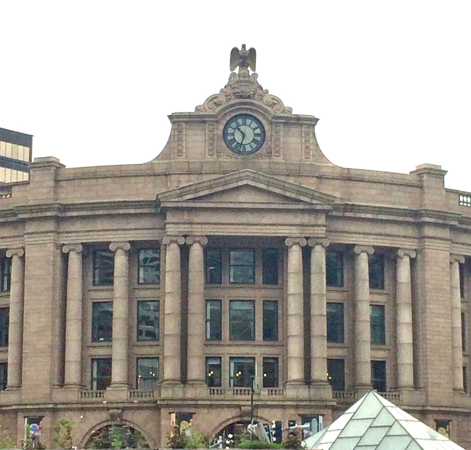 Clock in Boston, Massachusetts, USA