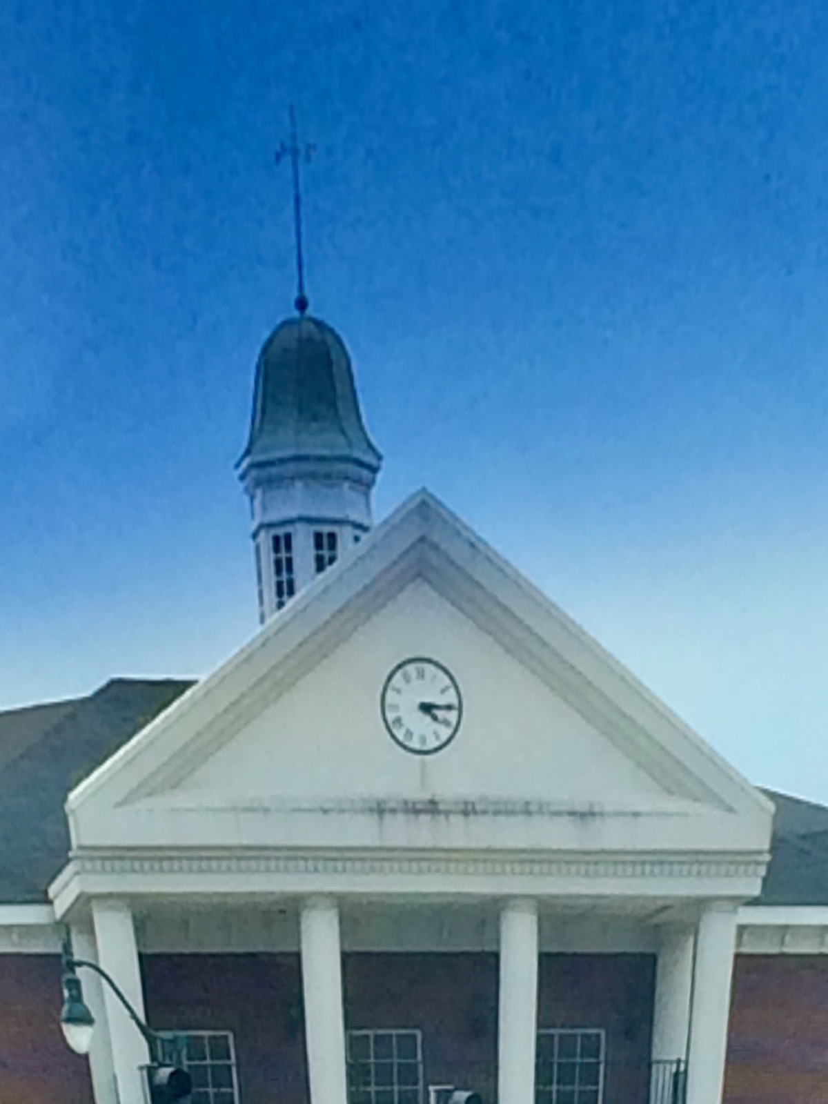 Clock in Marblehead, Massachusetts, USA