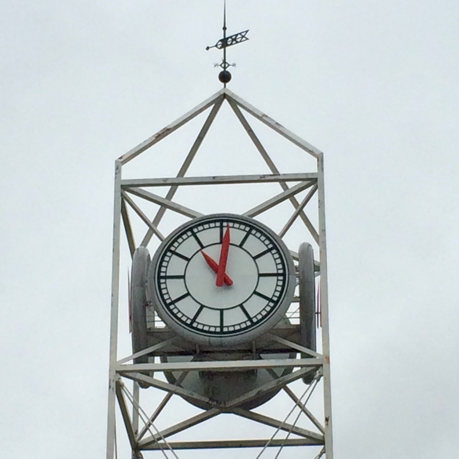 Clock in Boston, Massachusetts, USA