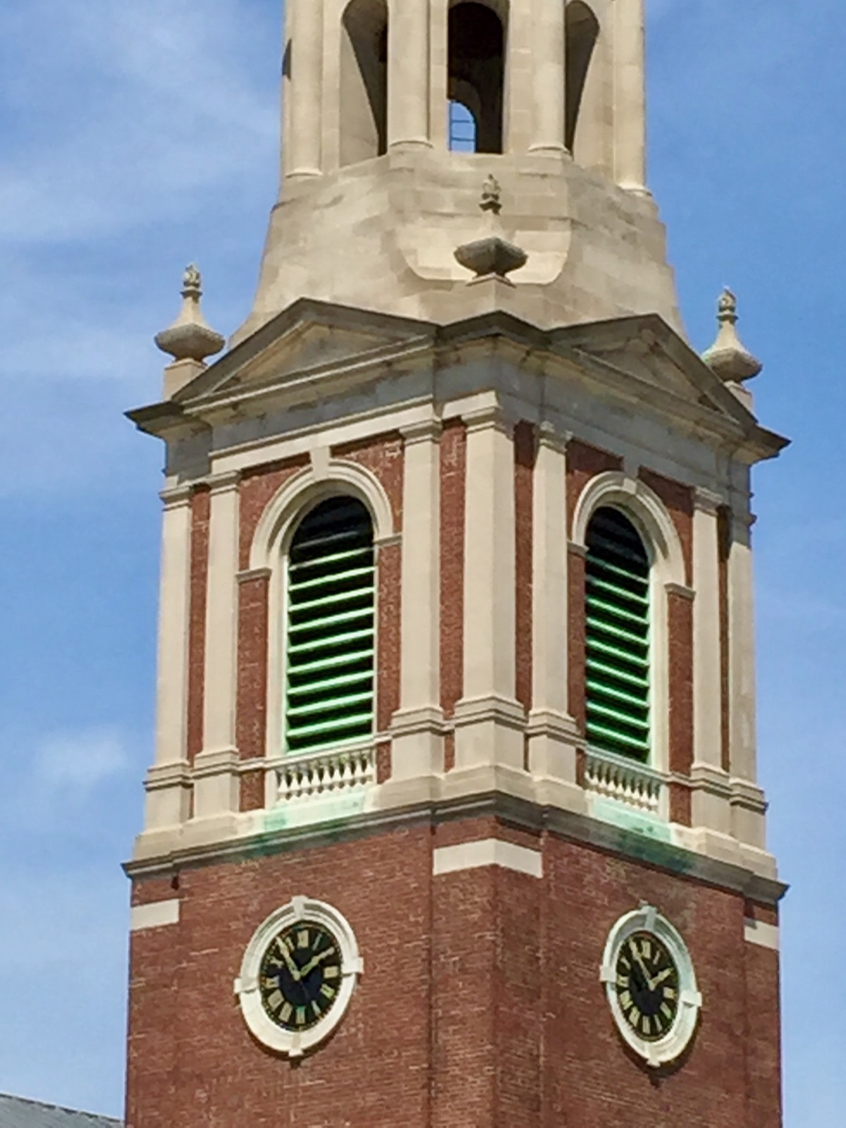 Clock in Boston, Massachusetts, USA