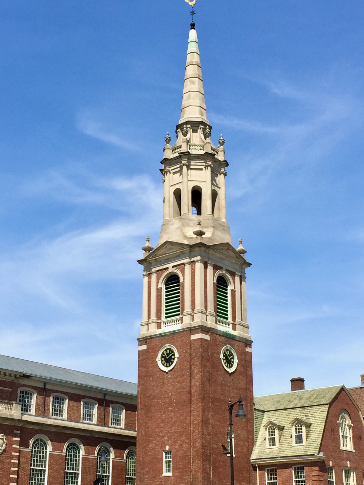 Clock in Boston, Massachusetts, USA