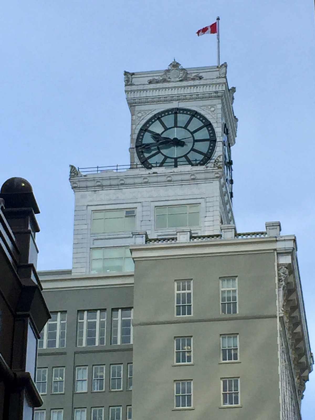 Clock in Vancouver, Canada