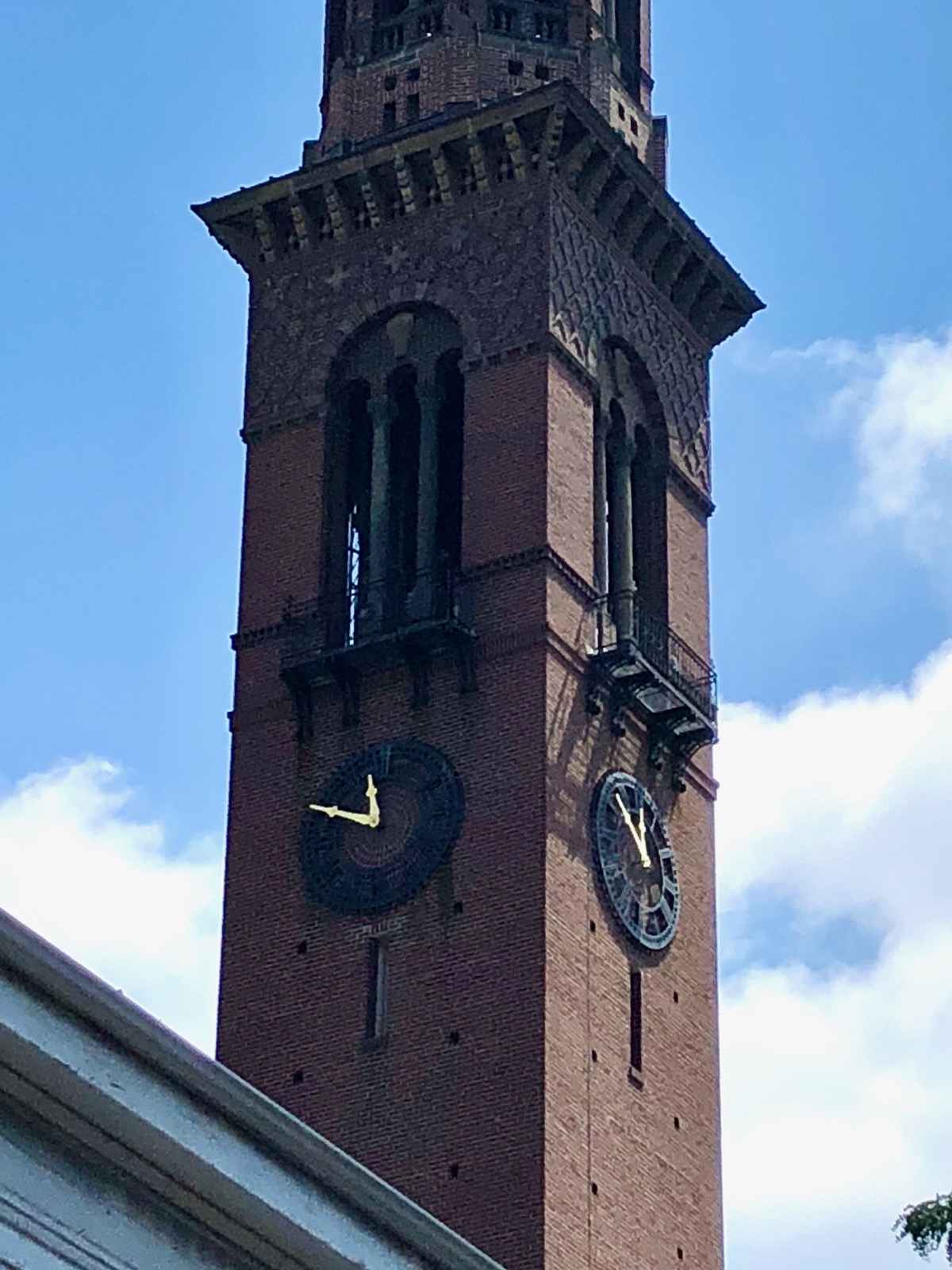 Clock in Cambridge, Massachusetts, USA