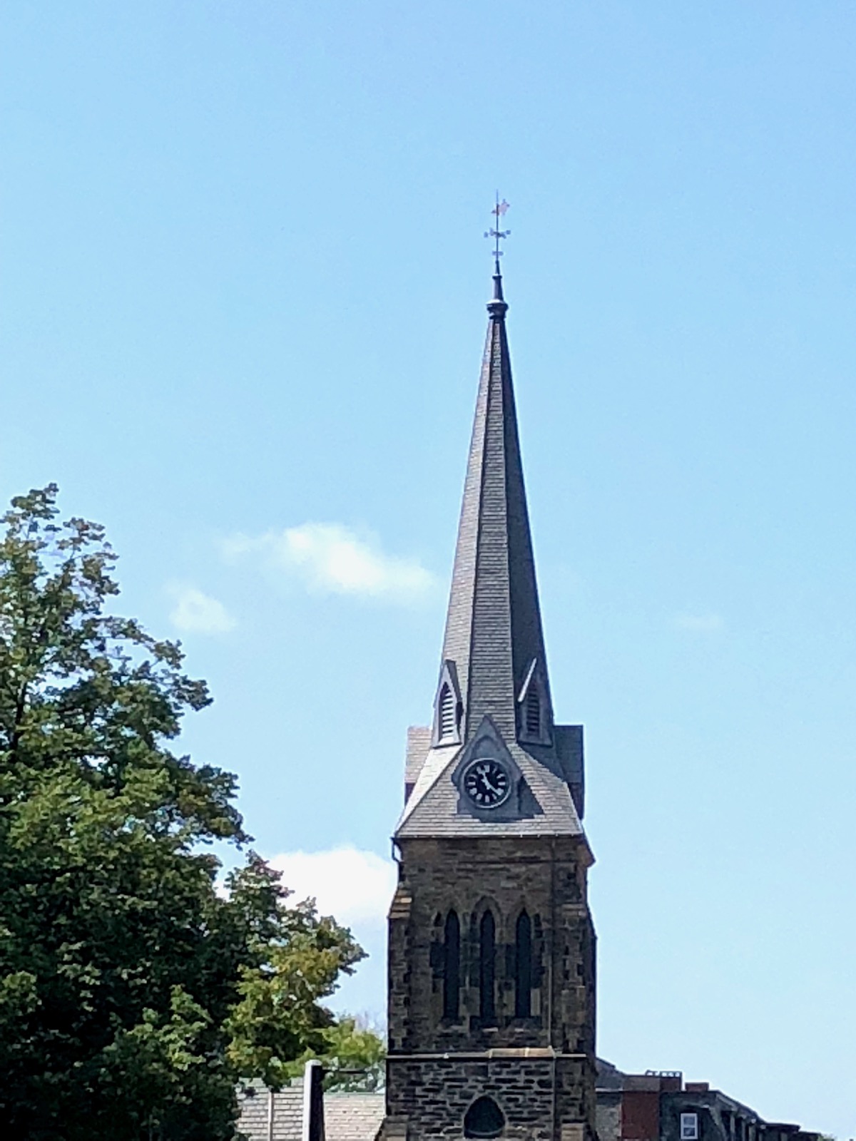 Clock in Boston, Massachusetts, USA