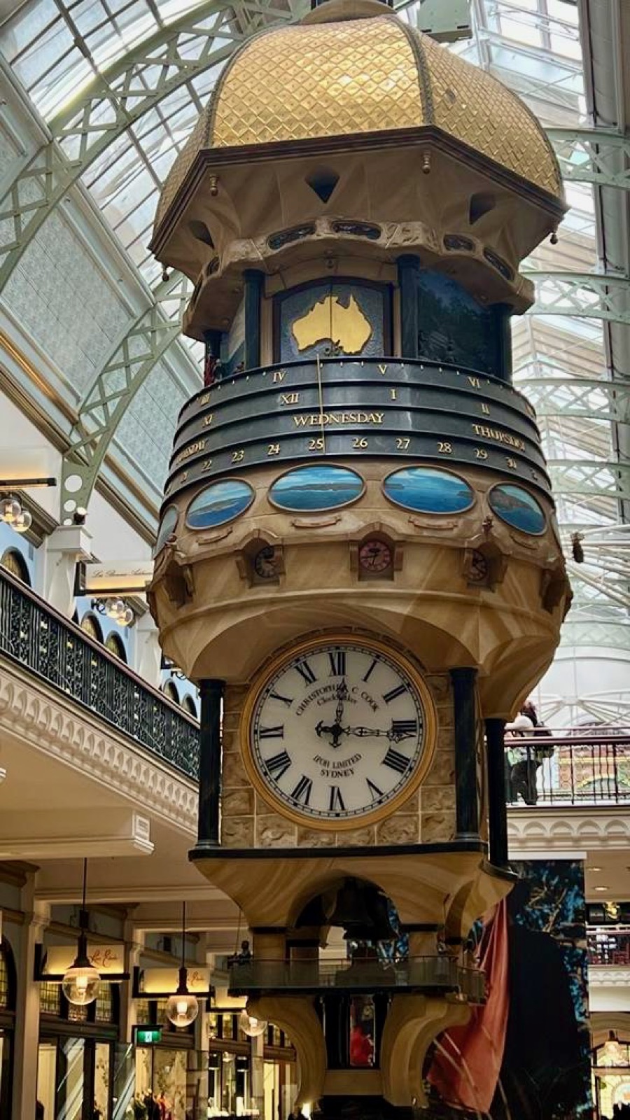 Clock in Sydney, Australia