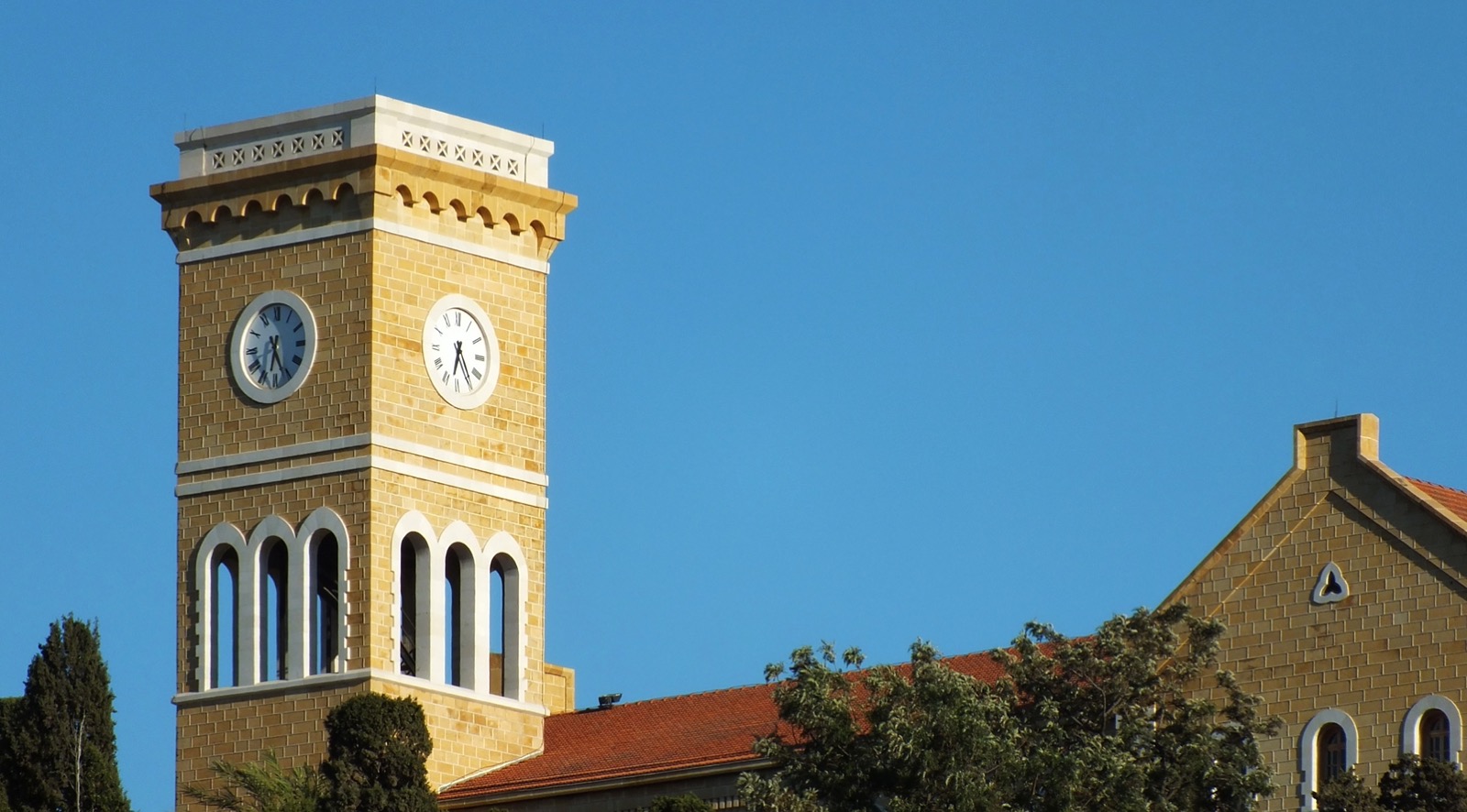 Clock in Beirut, Lebanon