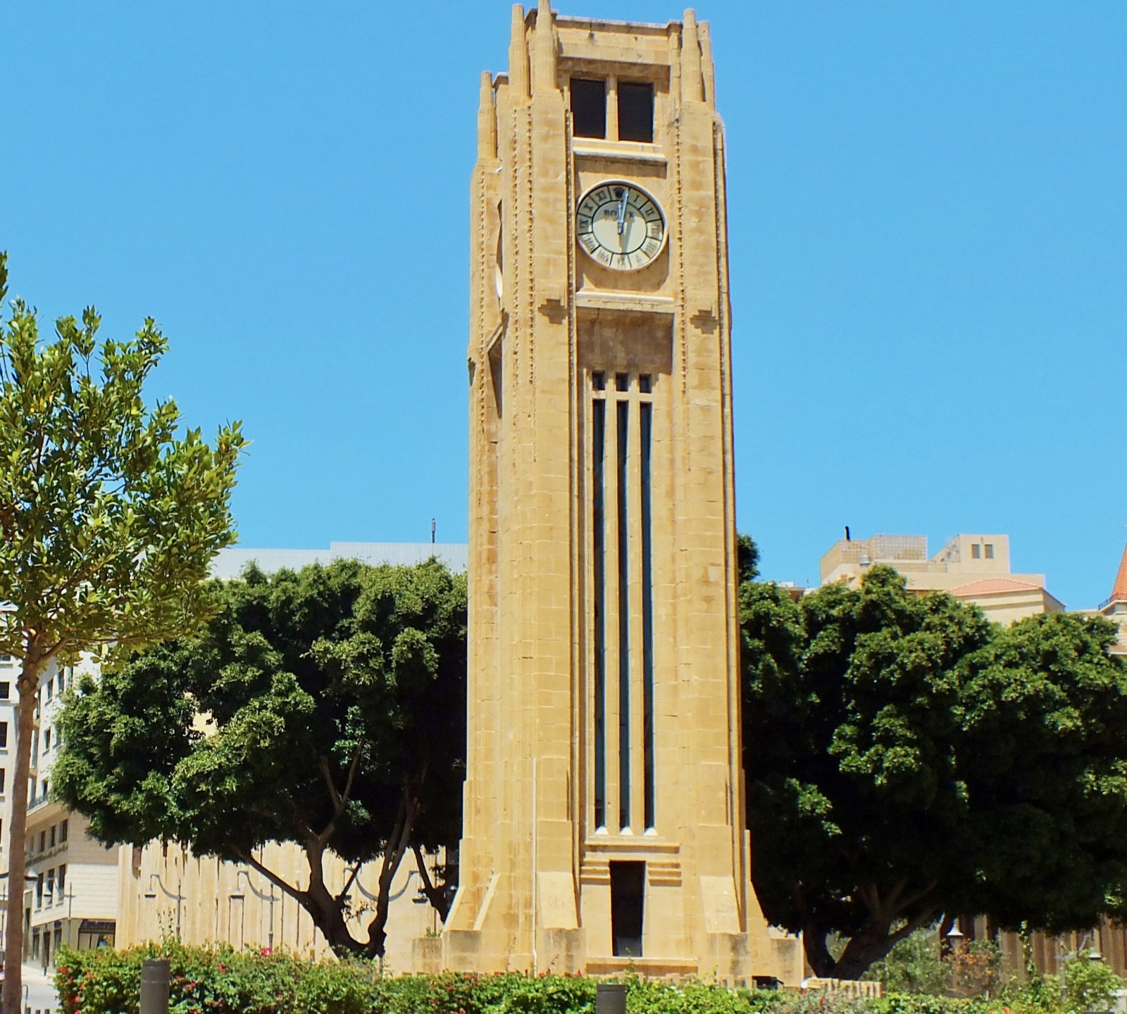 Clock in Beirut, Lebanon