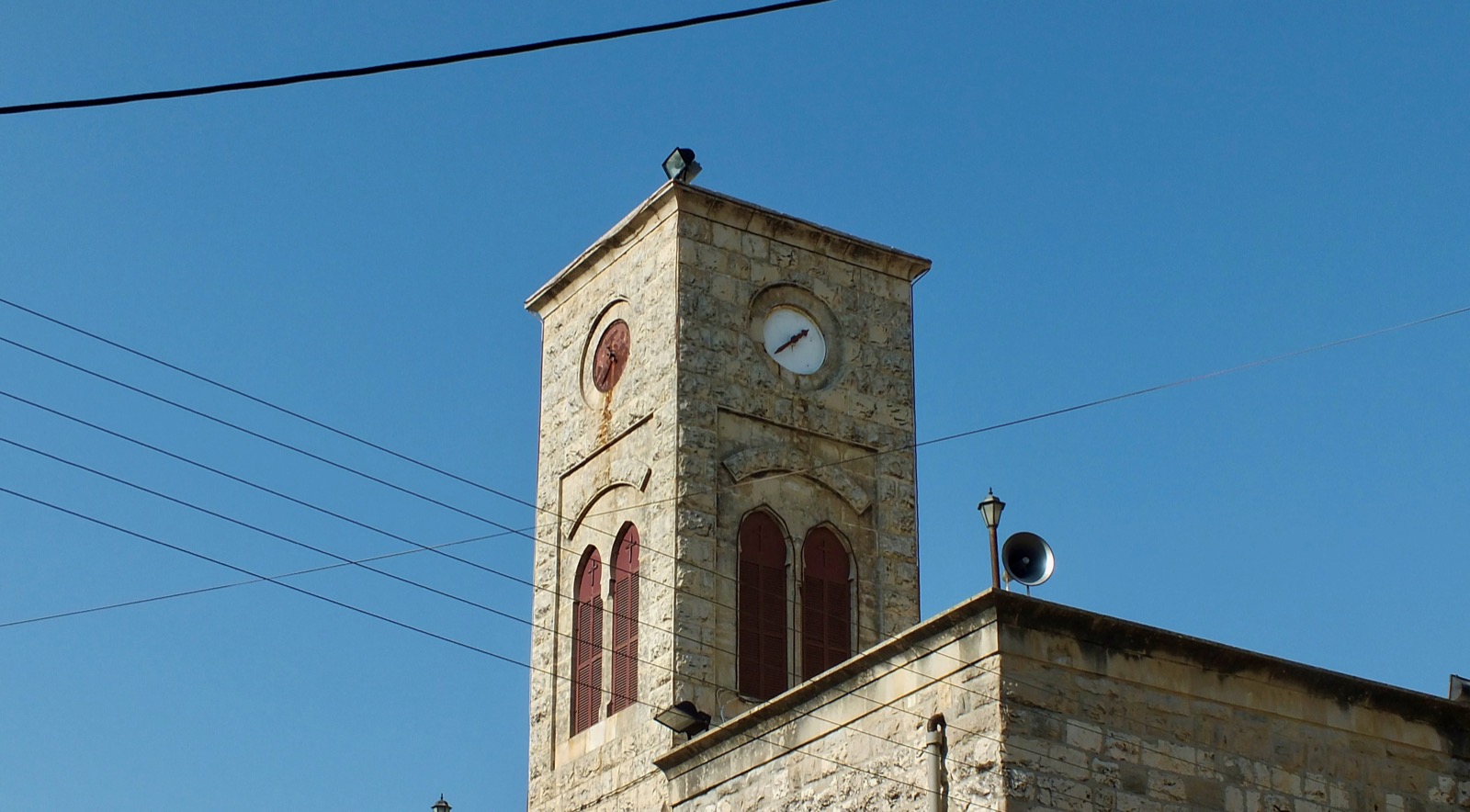 Clock in Mount Lebanon, Lebanon