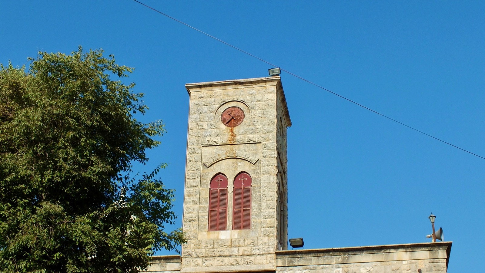 Clock in Mount Lebanon, Lebanon