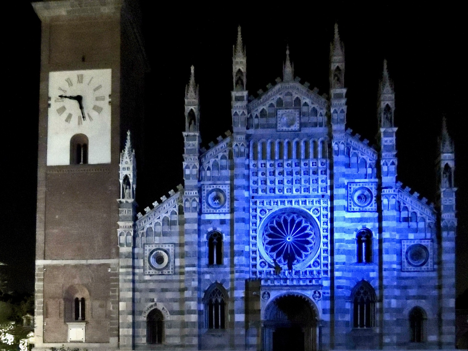 Clock in Monza, Italy