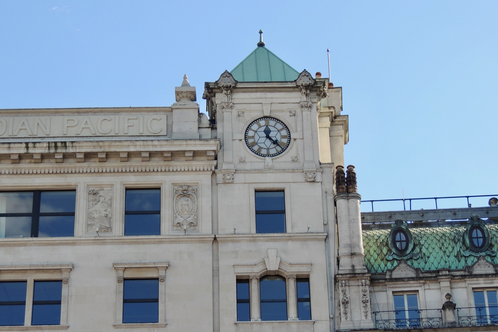 Clock in London, United Kingdom