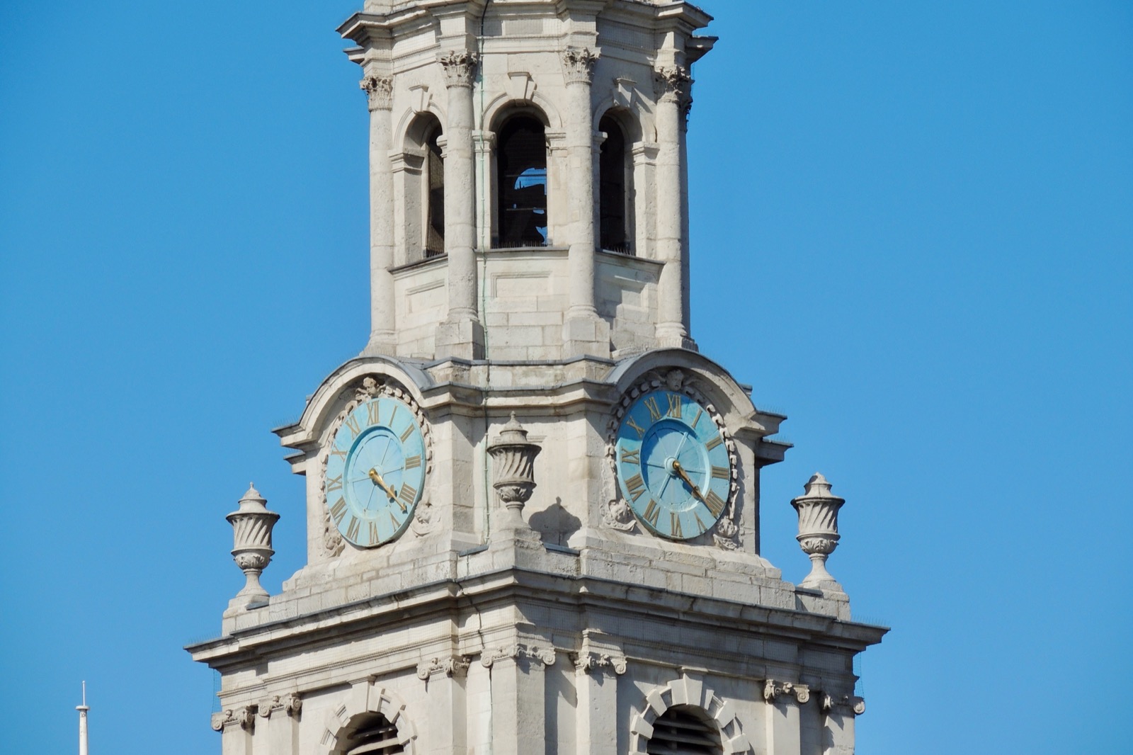 Clock in London, United Kingdom