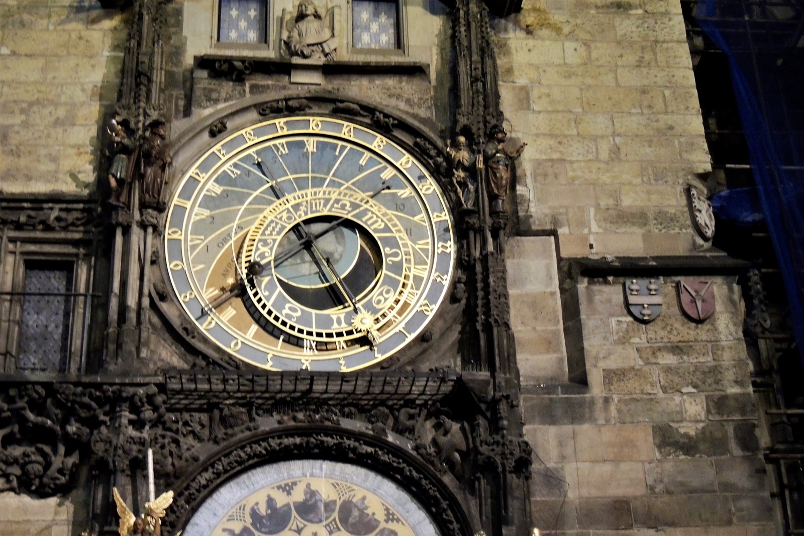 Clock in Prague, Czechia