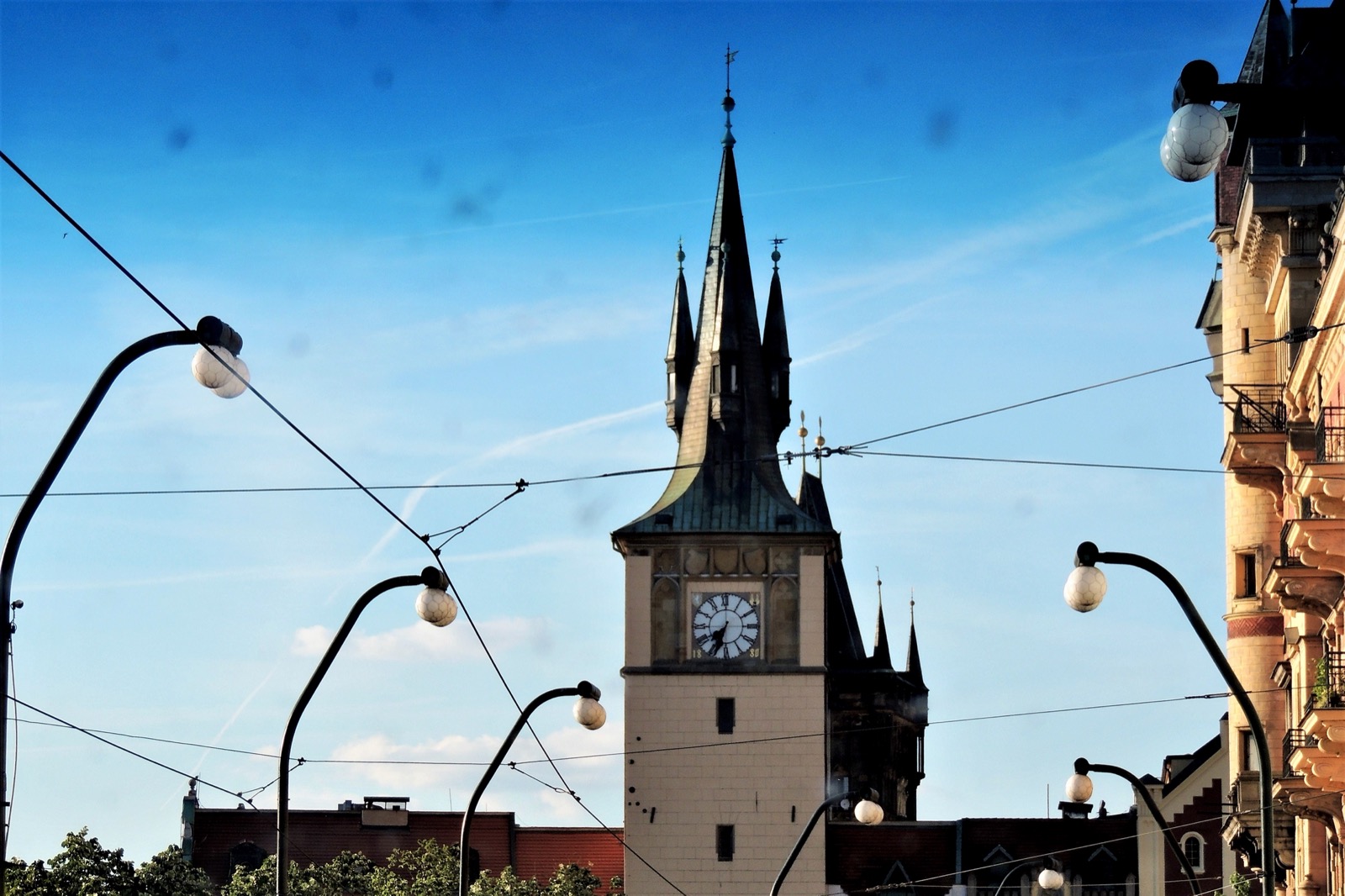 Clock in Prague, Czechia