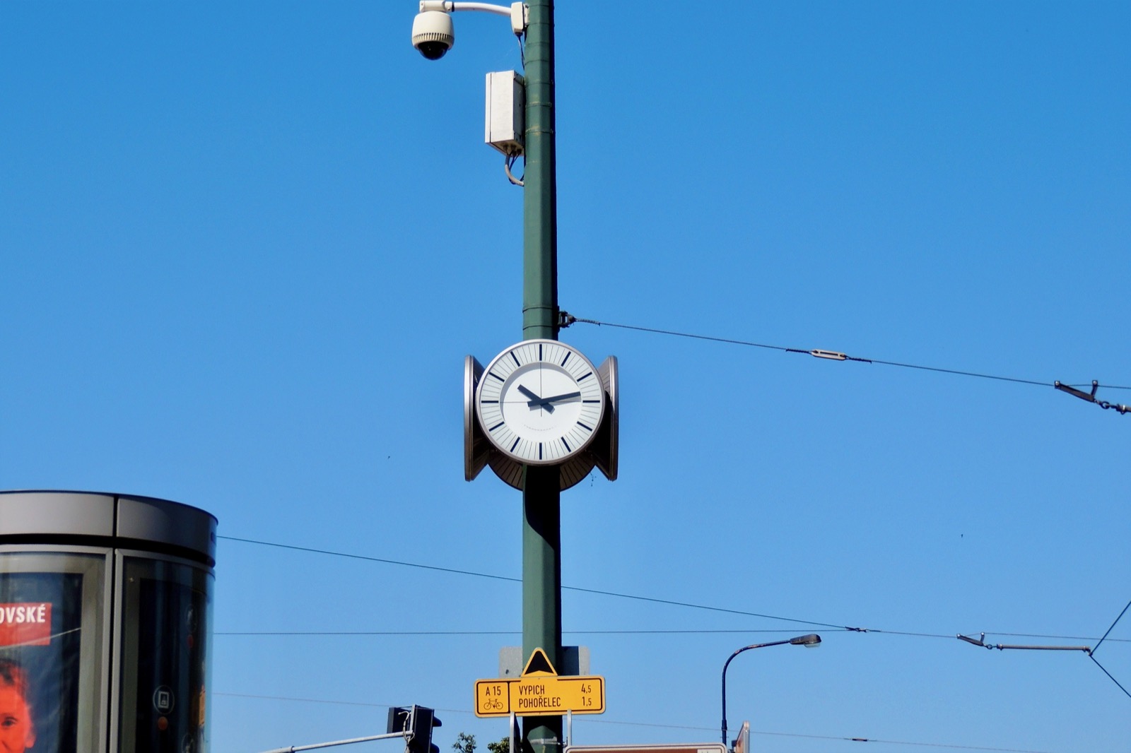 Clock in Prague, Czechia