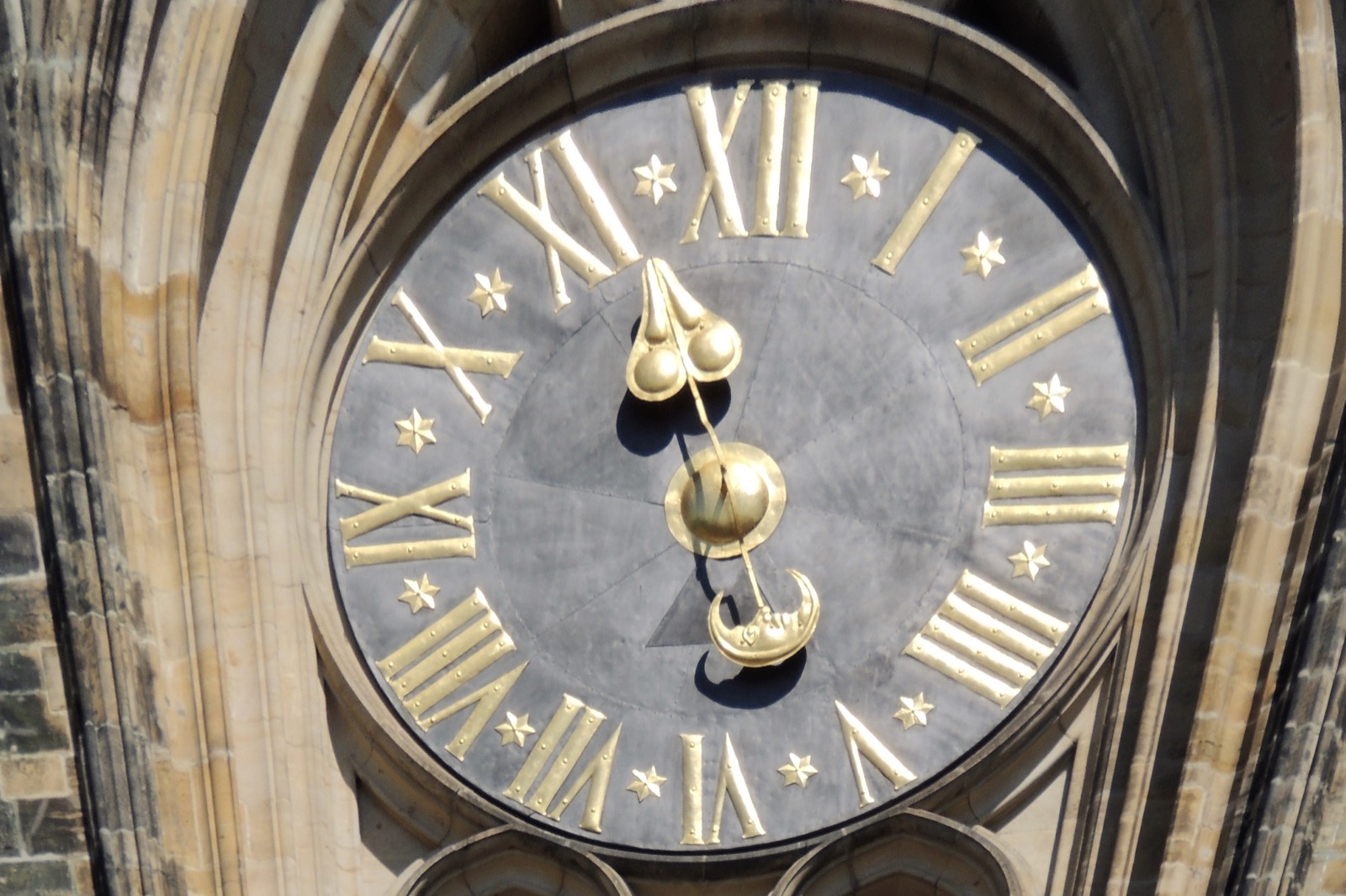 Clock in Prague, Czechia