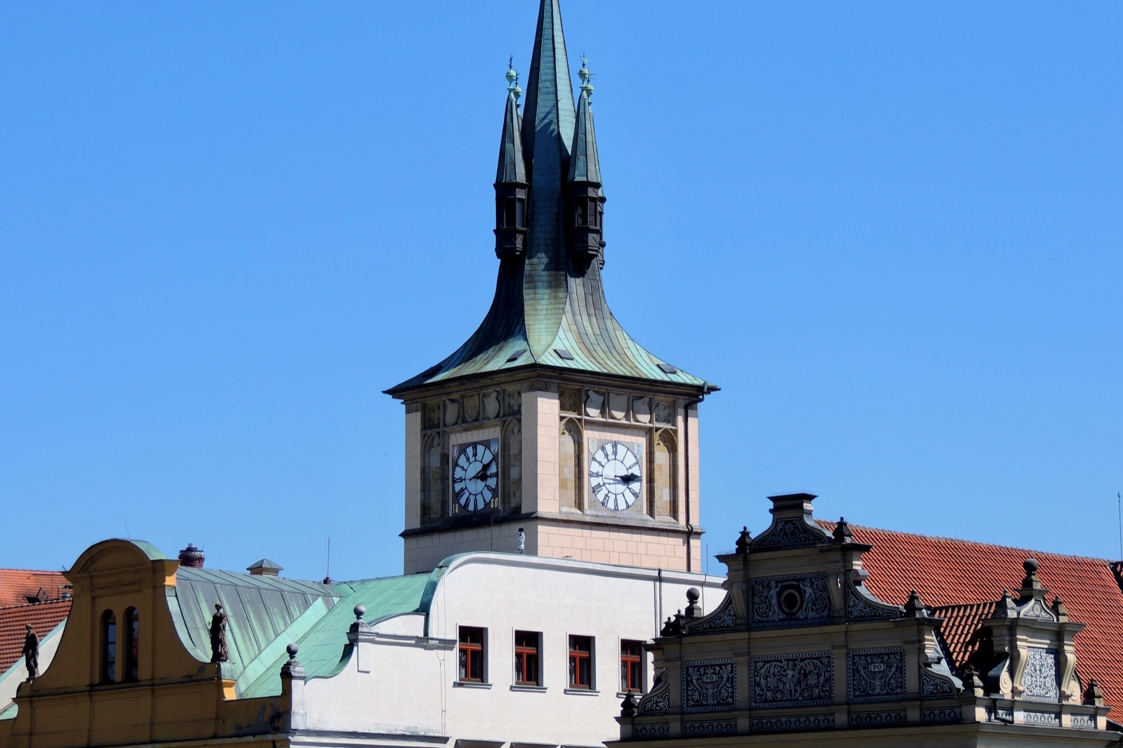 Clock in Prague, Czechia