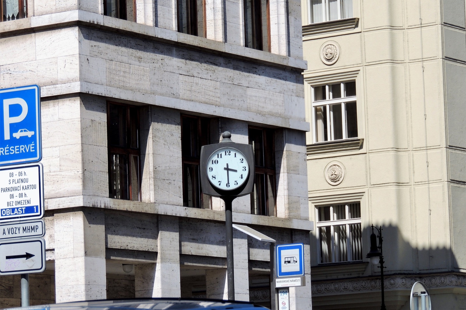 Clock in Prague, Czechia