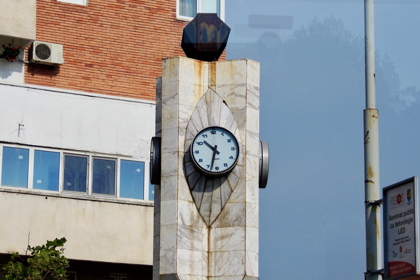 Clock in Giurgiu, Romania