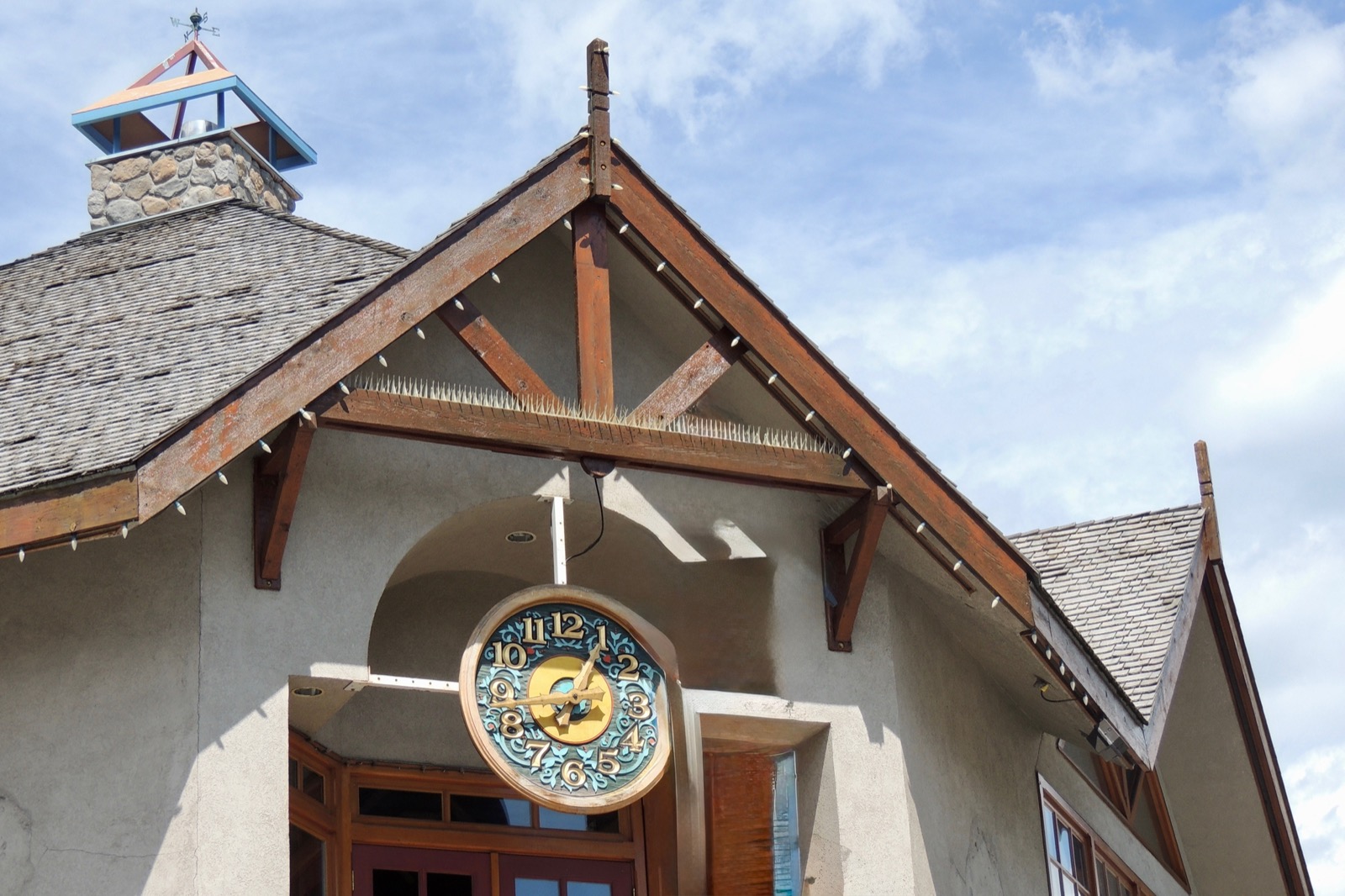 Clock in Whistler, Canada