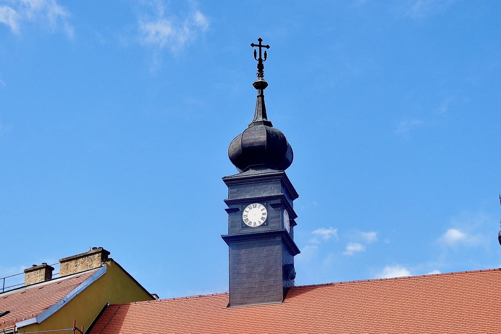 Clock in Budapest, Hungary