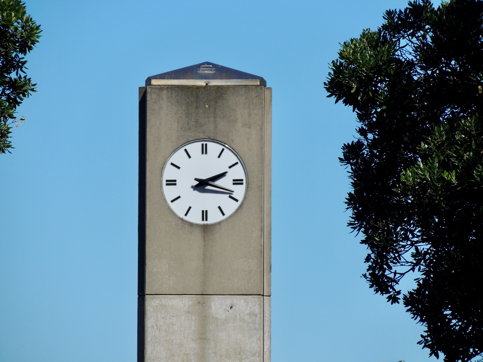 Clock in Auckland, New Zealand