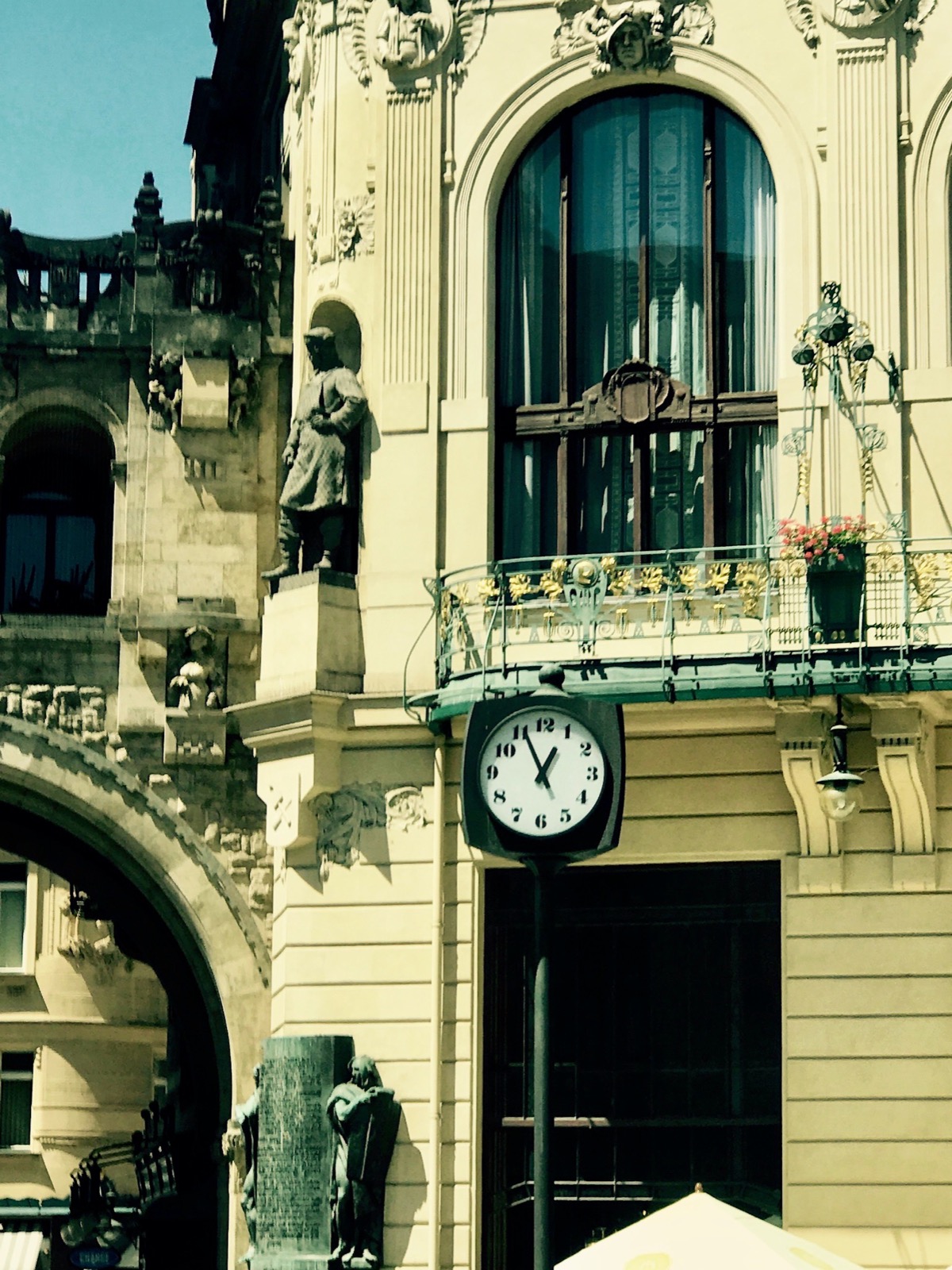 Clock in Prague, Czechia