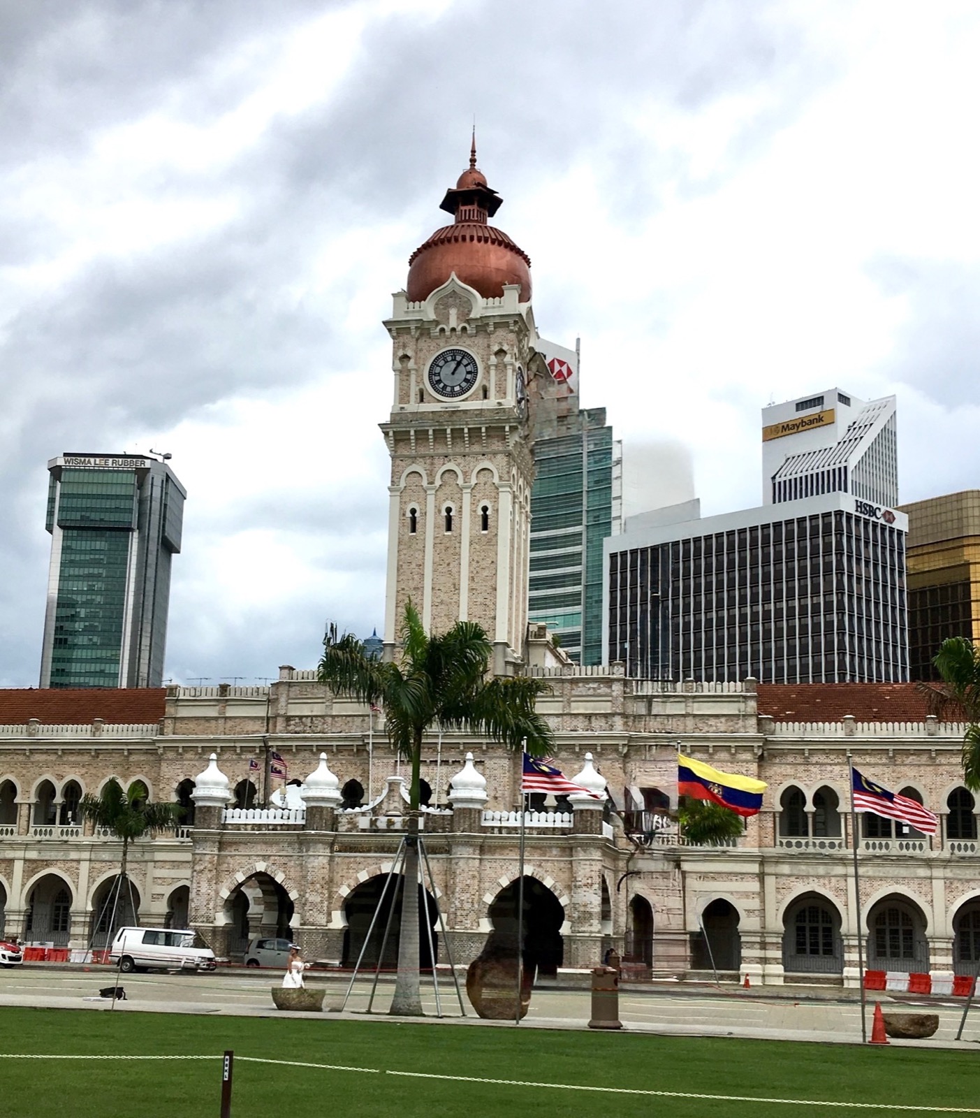 Clock in Kuala Lumpur, Malaysia