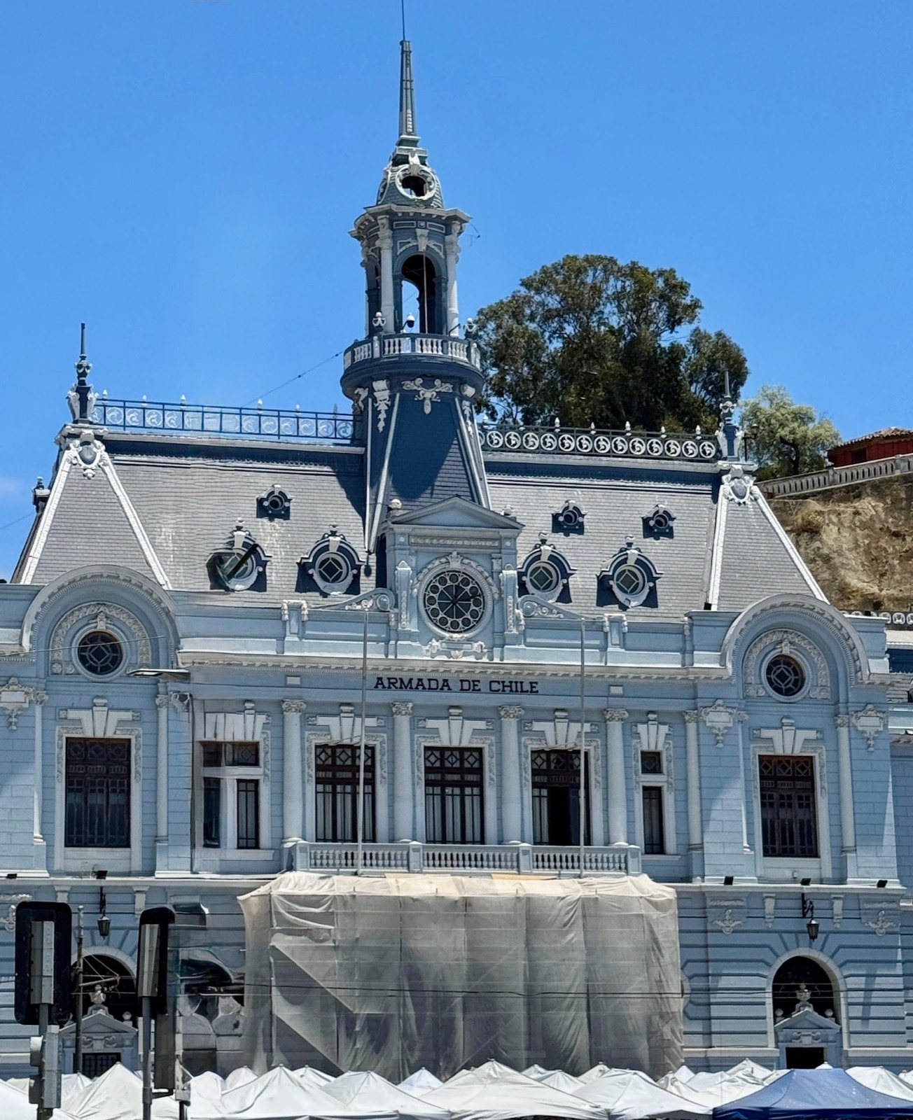 Clock in Valparaíso, Chile