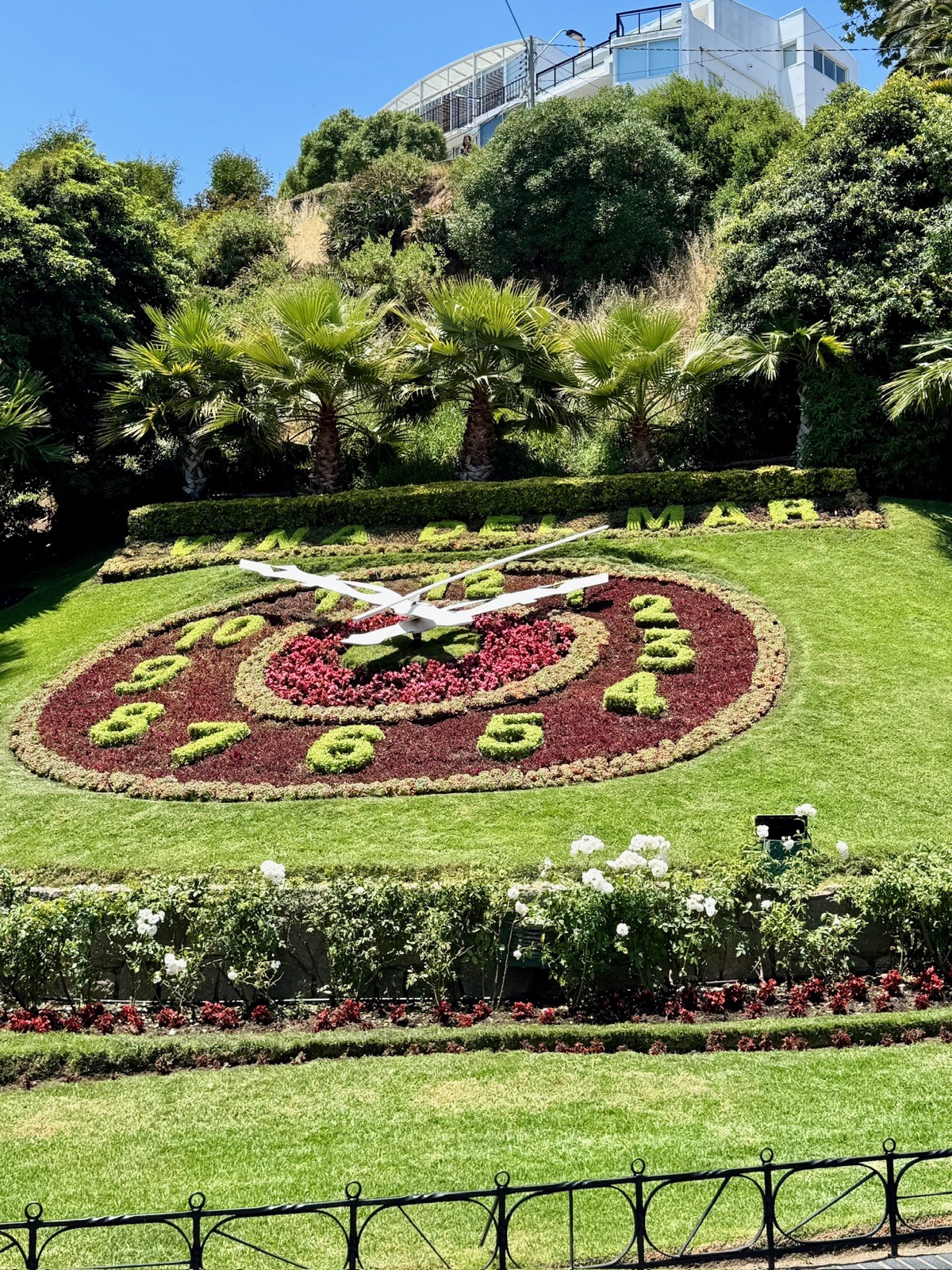 Clock in Viña del Mar, Chile