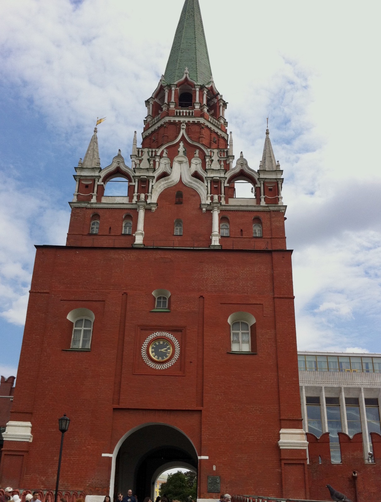 Clock in Moscow, Russia