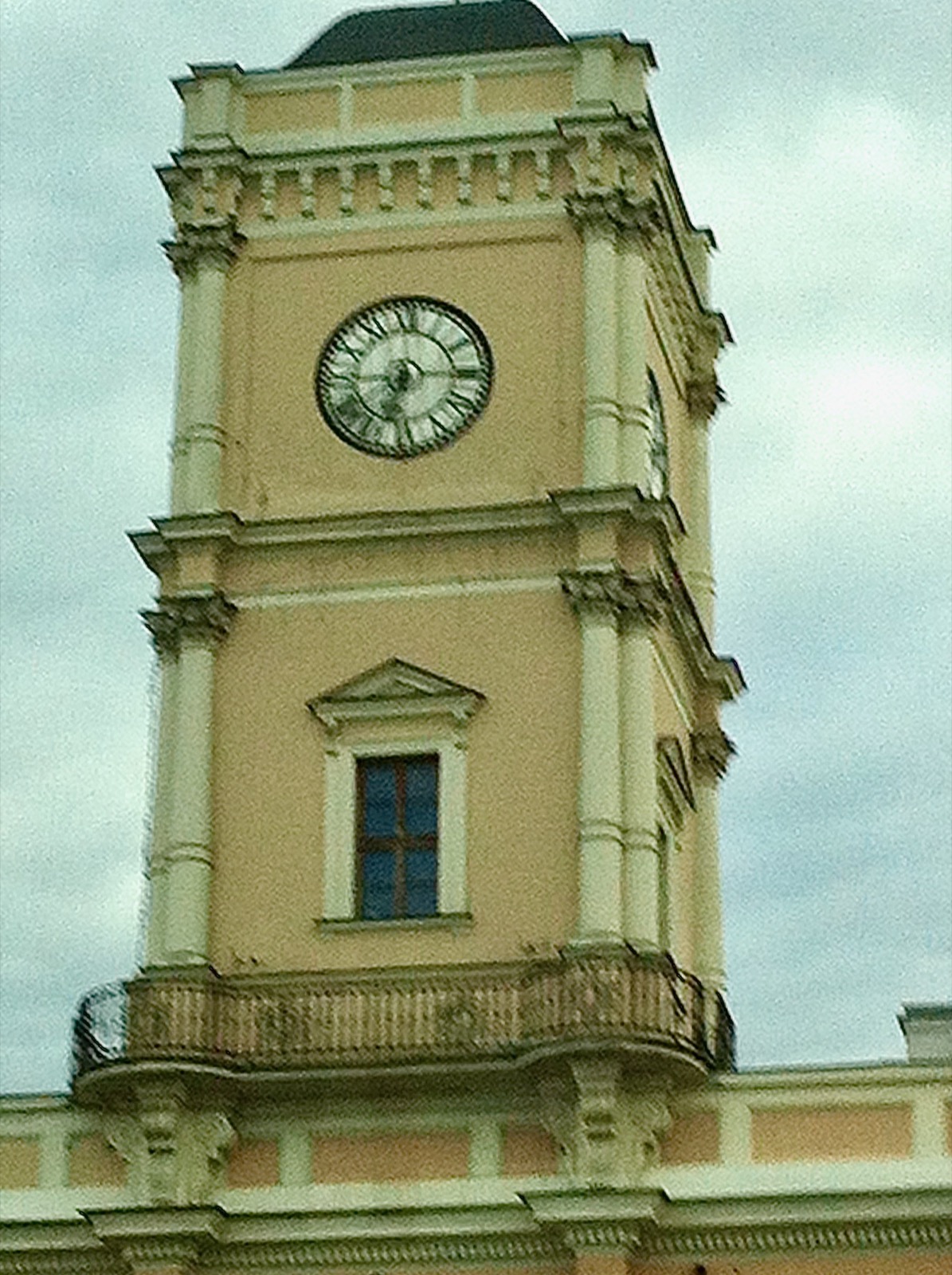 Clock in Moscow, Russia