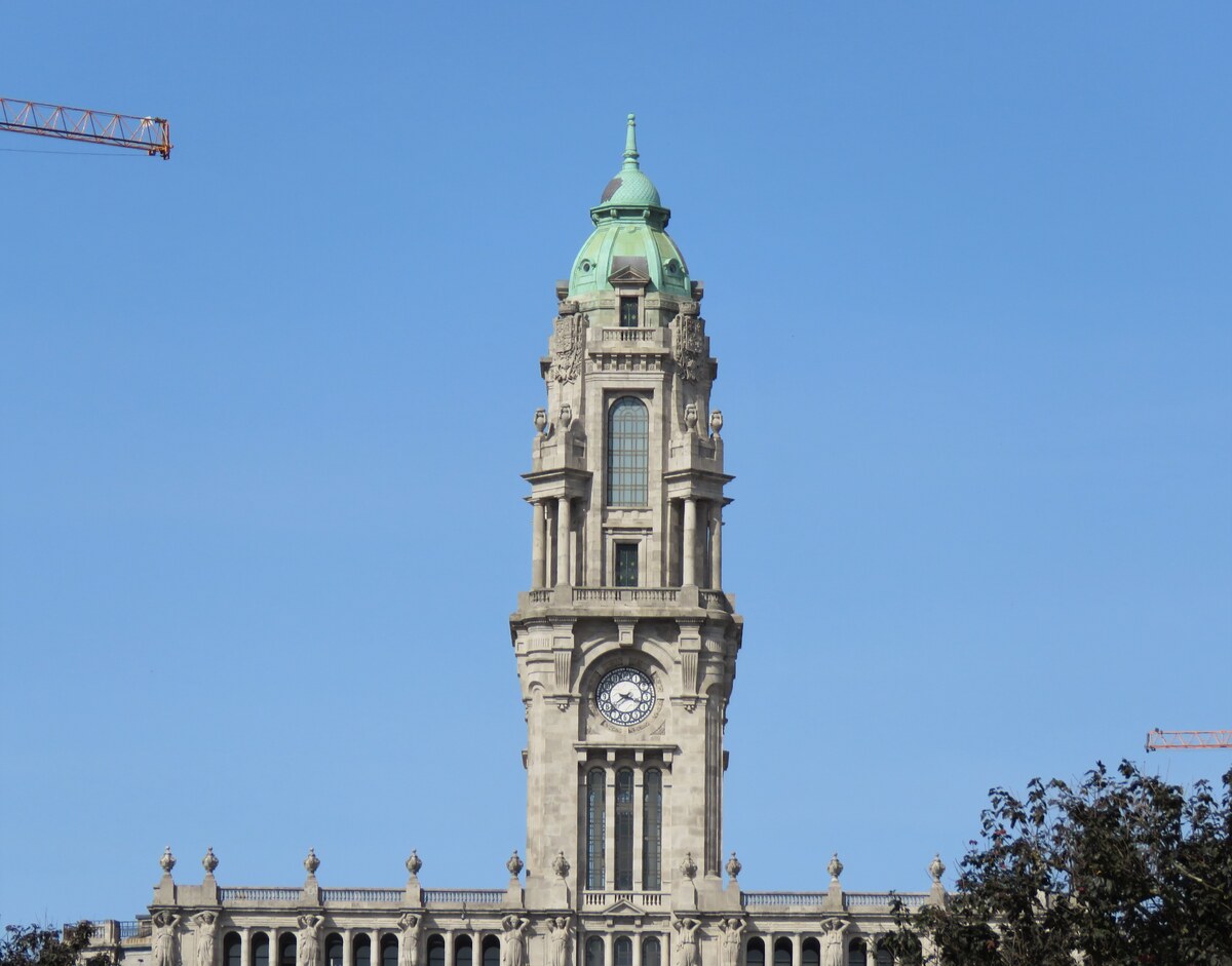 Clock in Porto, Portugal