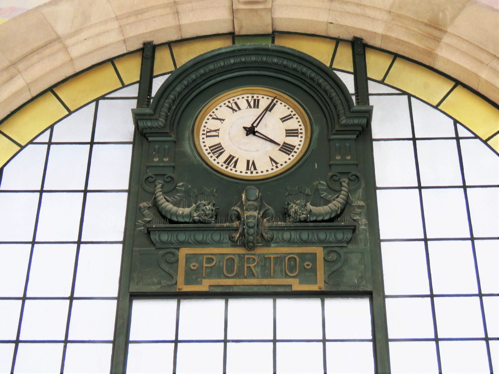 Clock in Porto, Portugal
