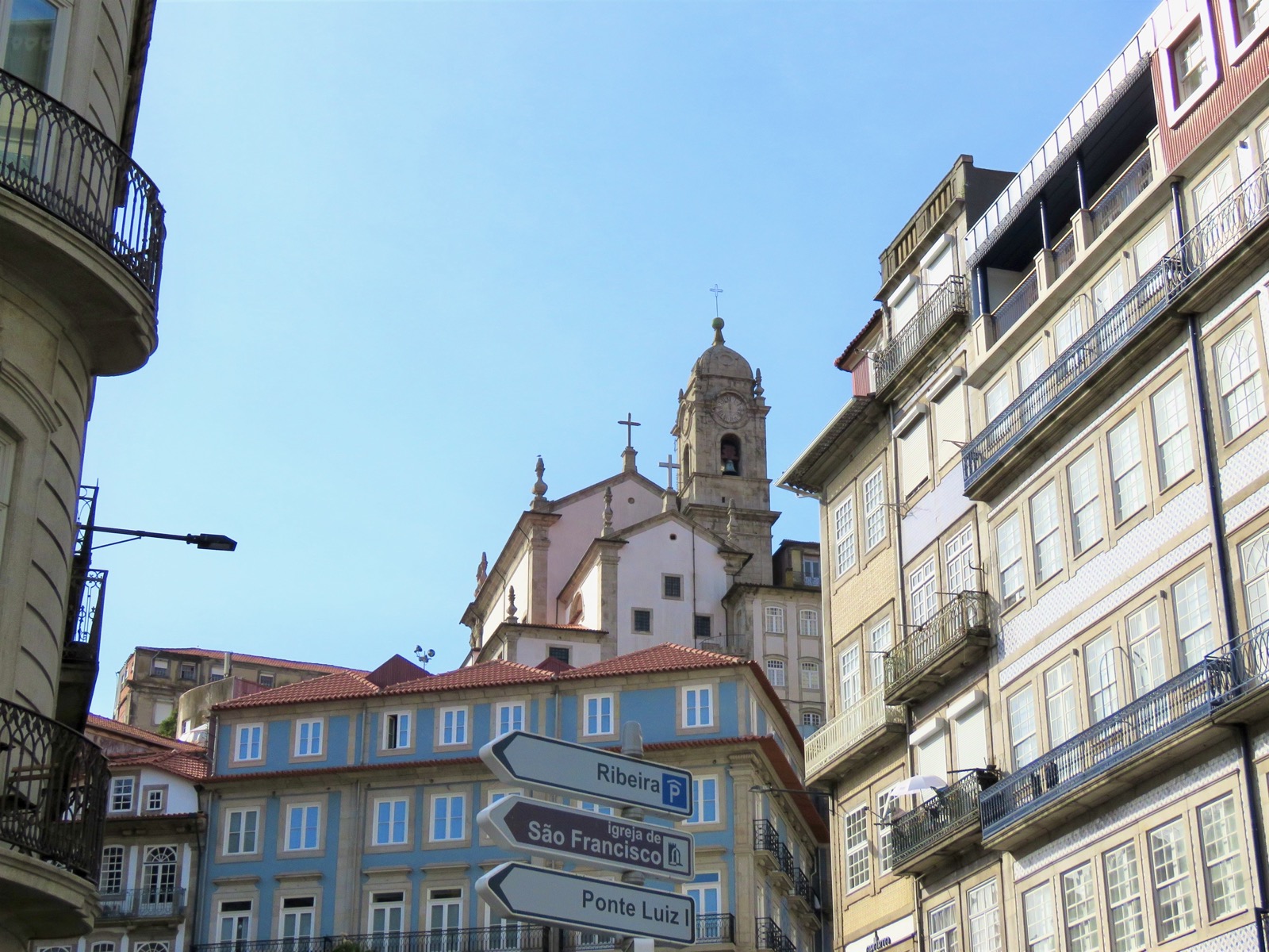Clock in Porto, Portugal