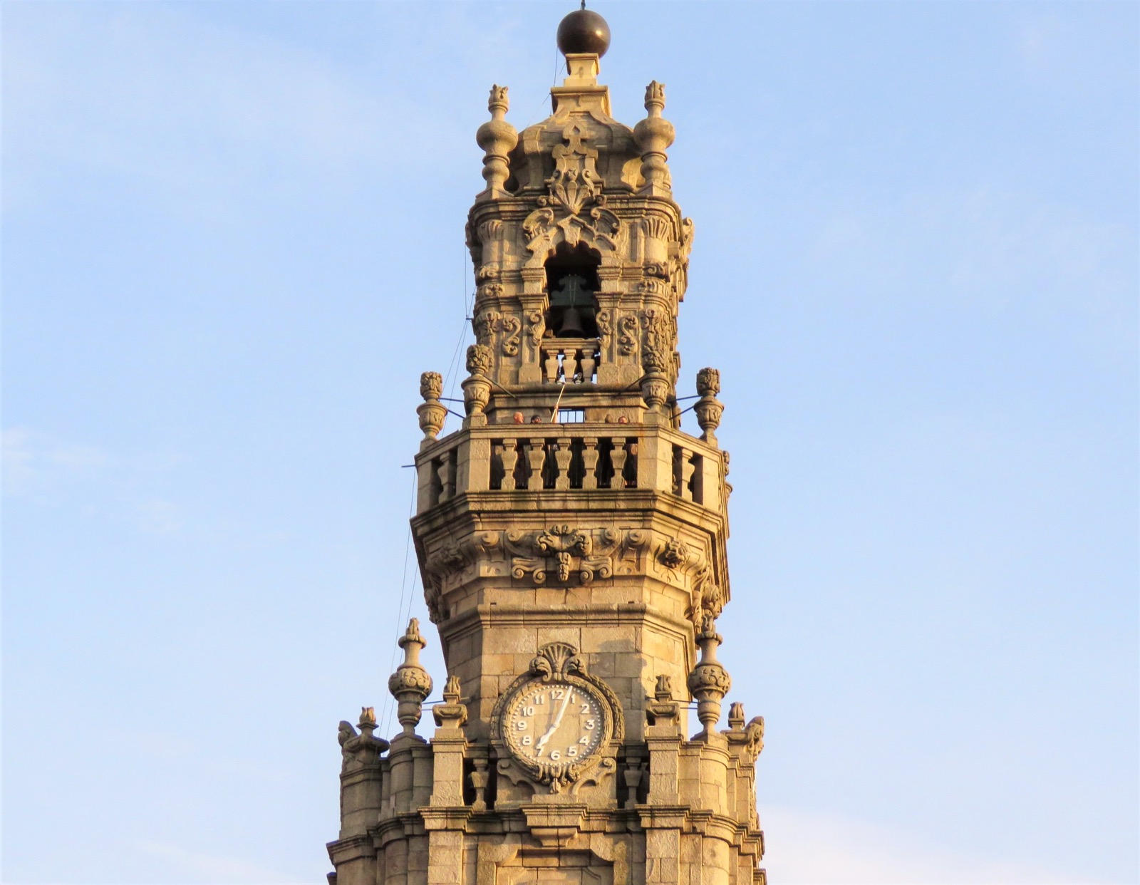 Clock in Porto, Portugal