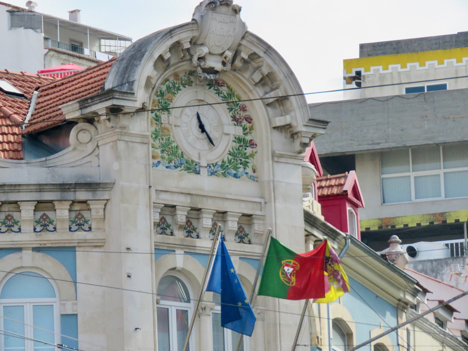 Clock in Porto, Portugal