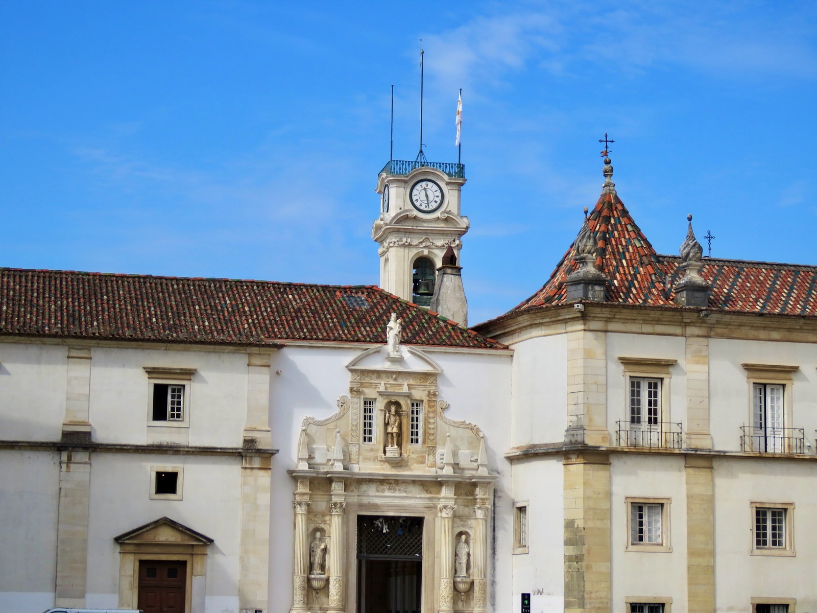 Clock in Coimbra, Portugal