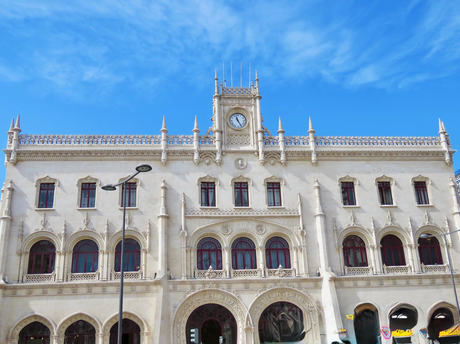 Clock in Lisbon, Portugal
