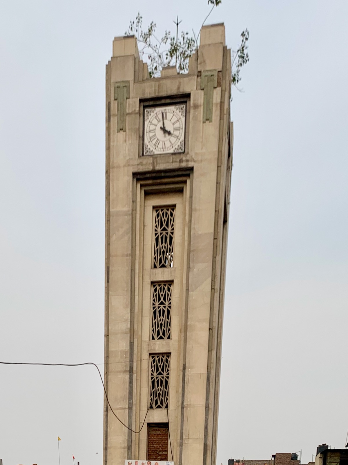 Clock in Delhi, India