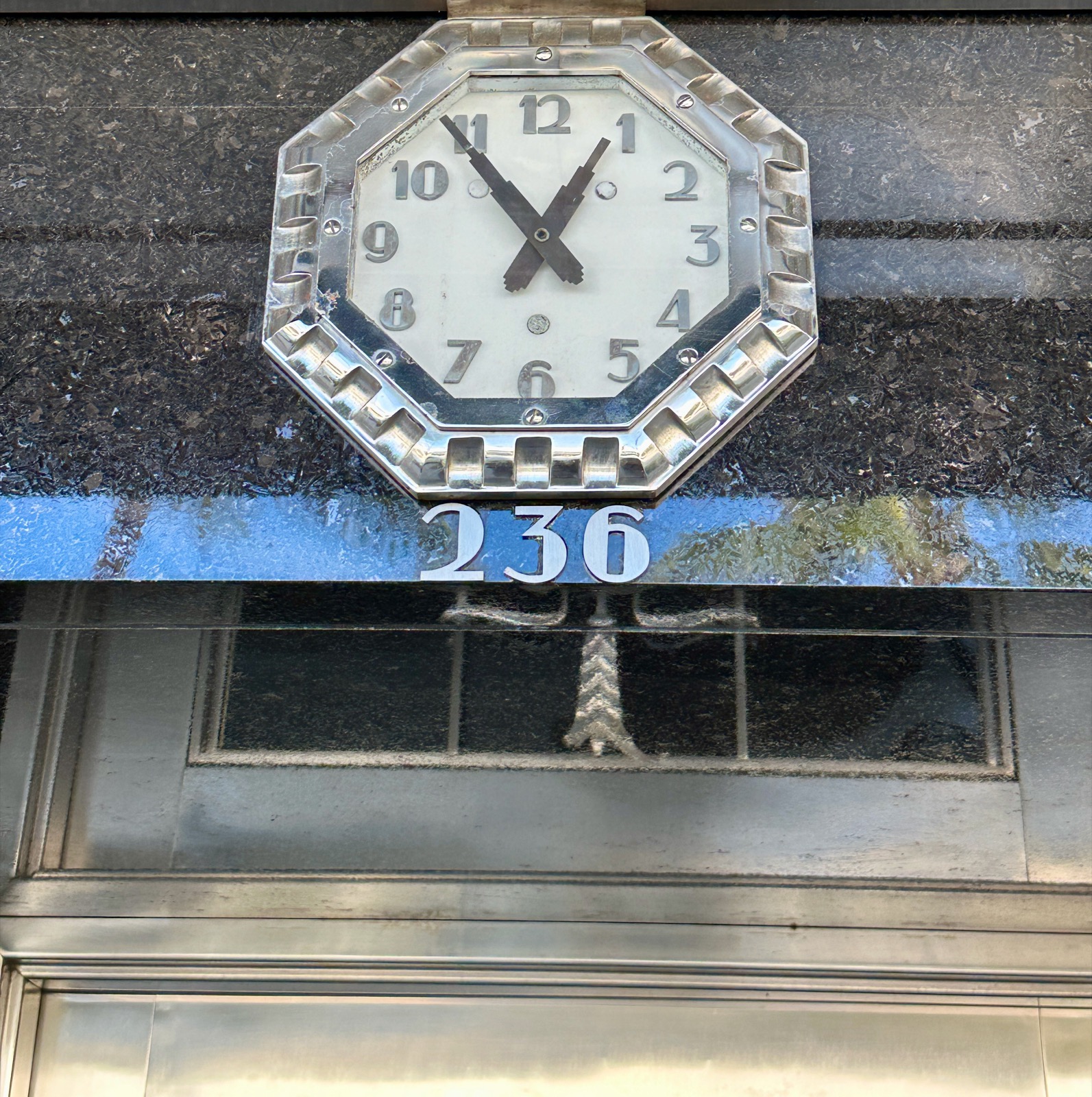 Clock in Palm Beach, Florida, USA
