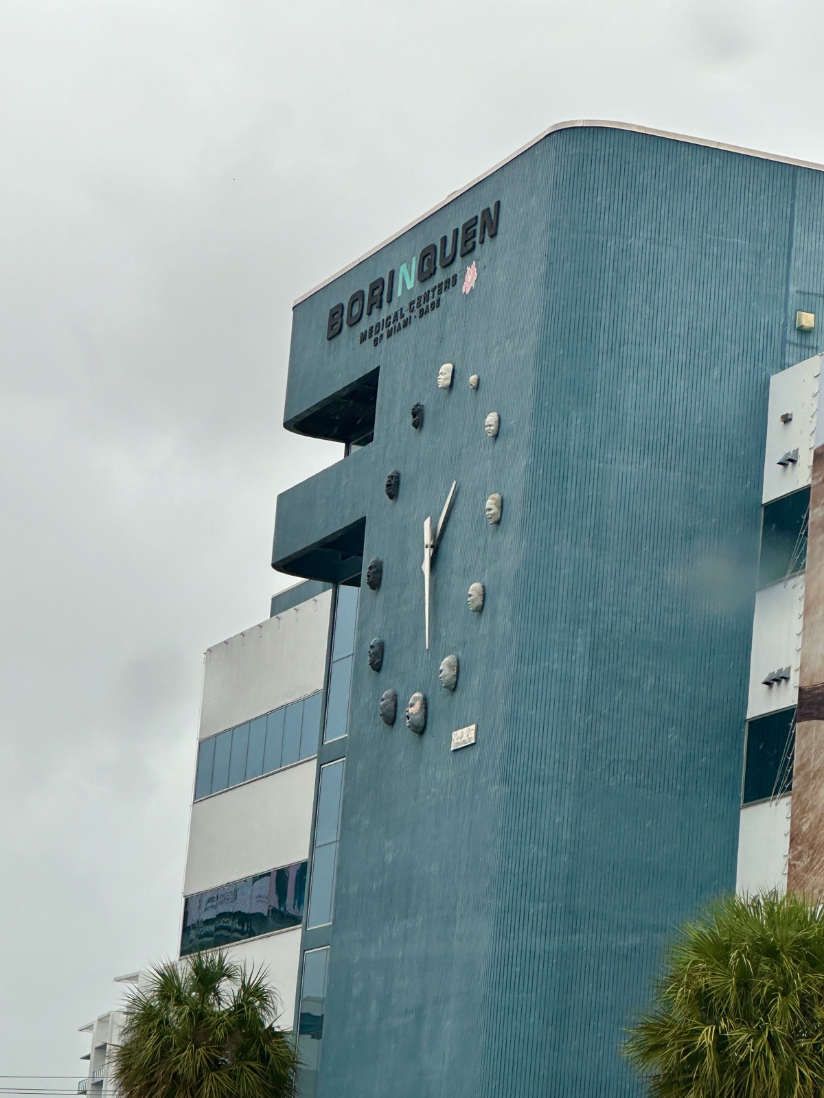 Clock in Miami, Florida, USA