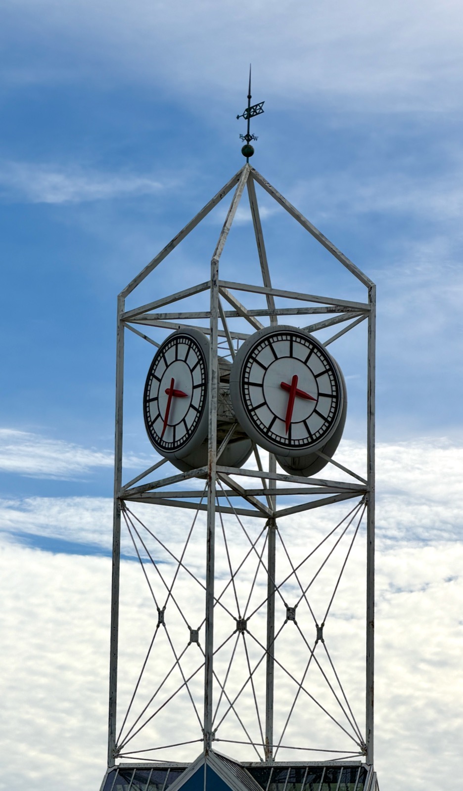 Clock in Boston, Massachusetts, USA