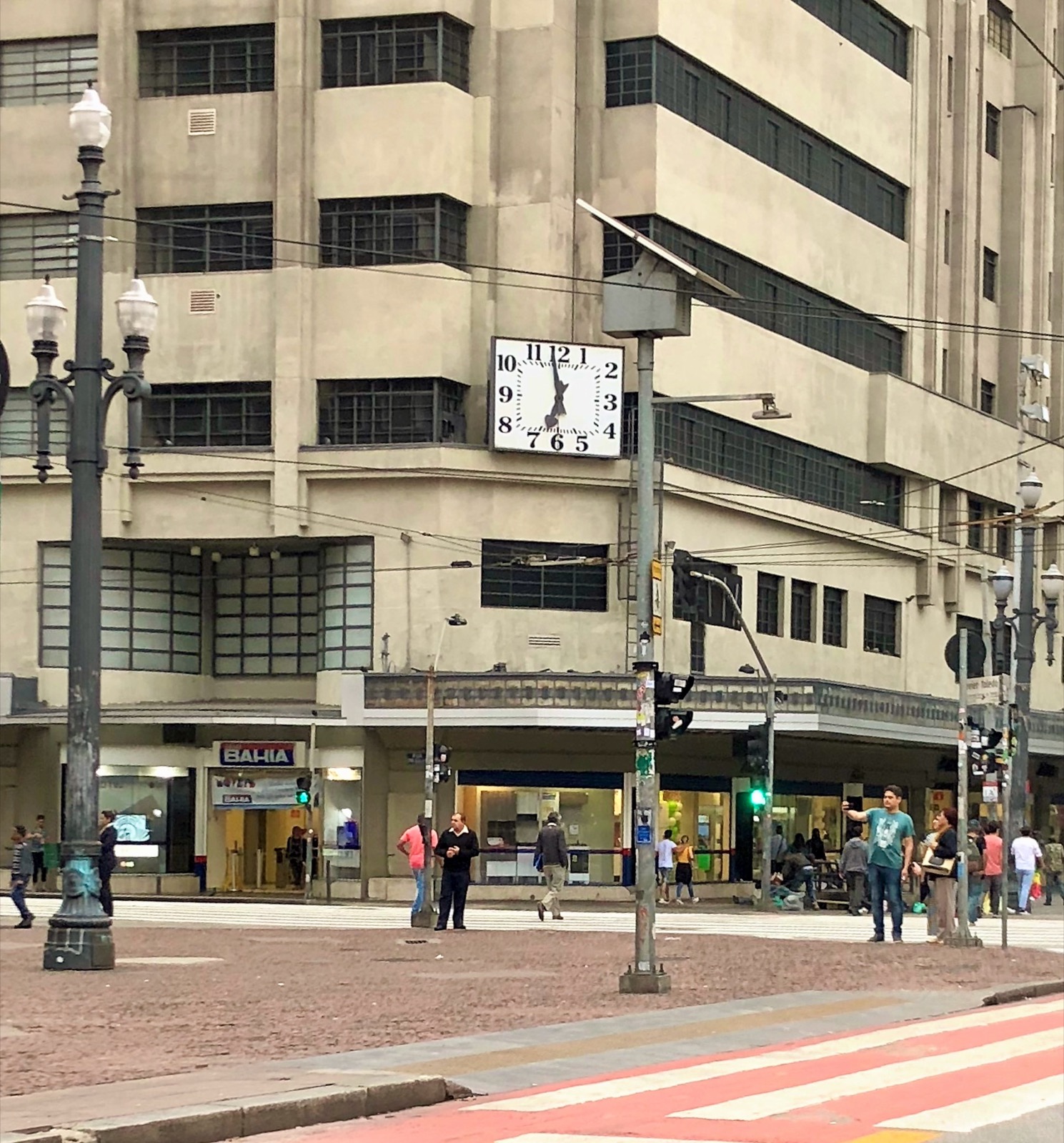Clock in São Paulo, Brazil
