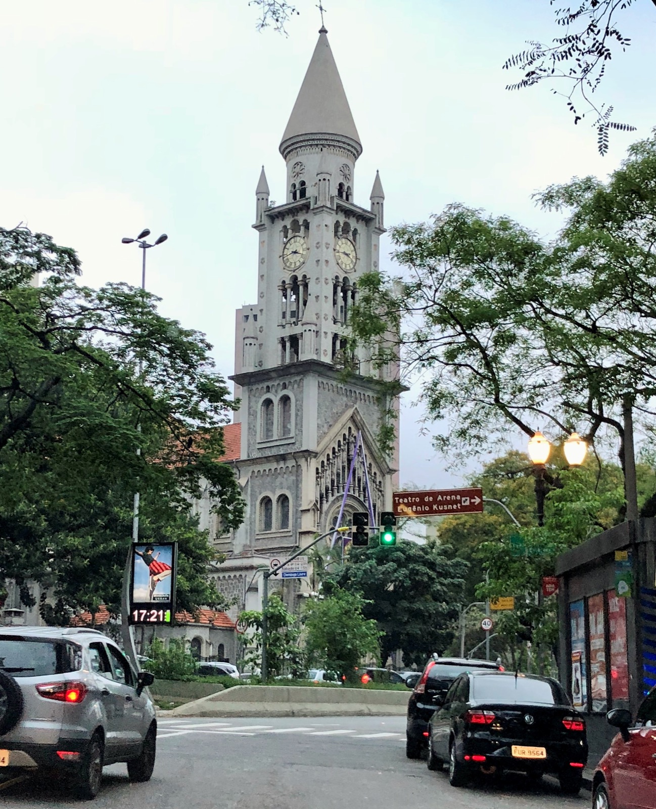 Clock in São Paulo, Brazil