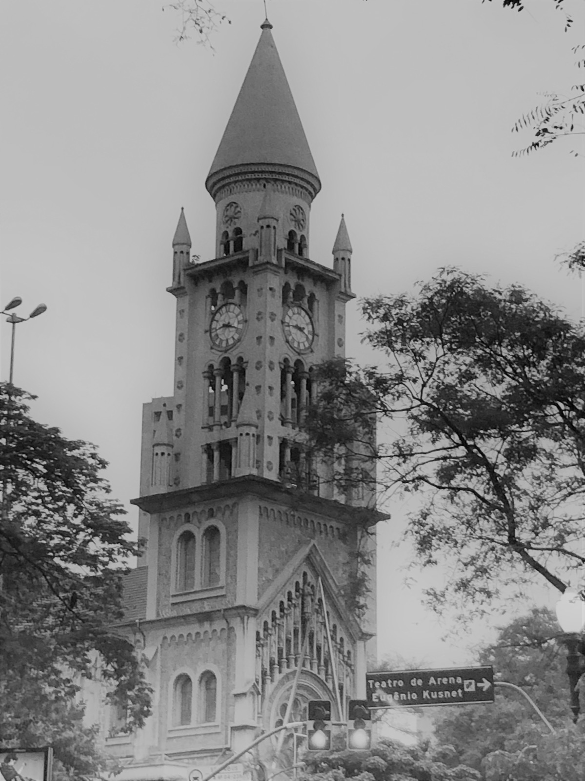 Clock in São Paulo, Brazil
