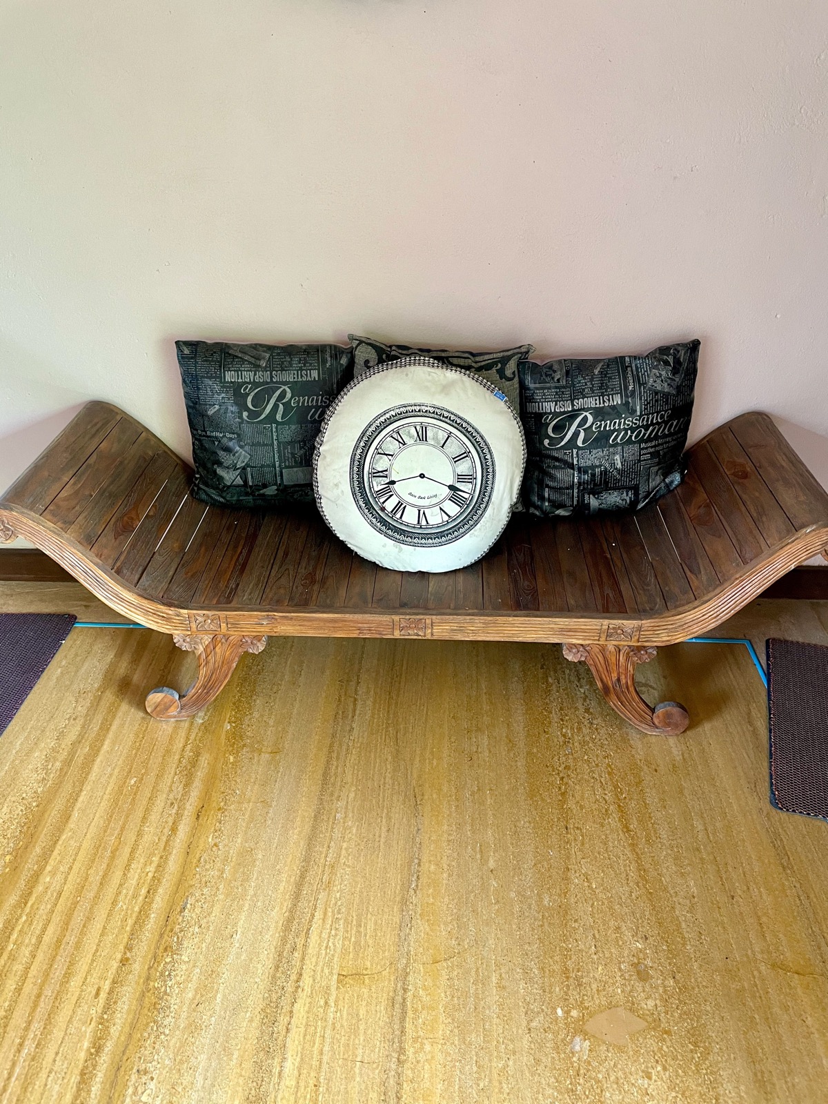 Clock in Chapora, India